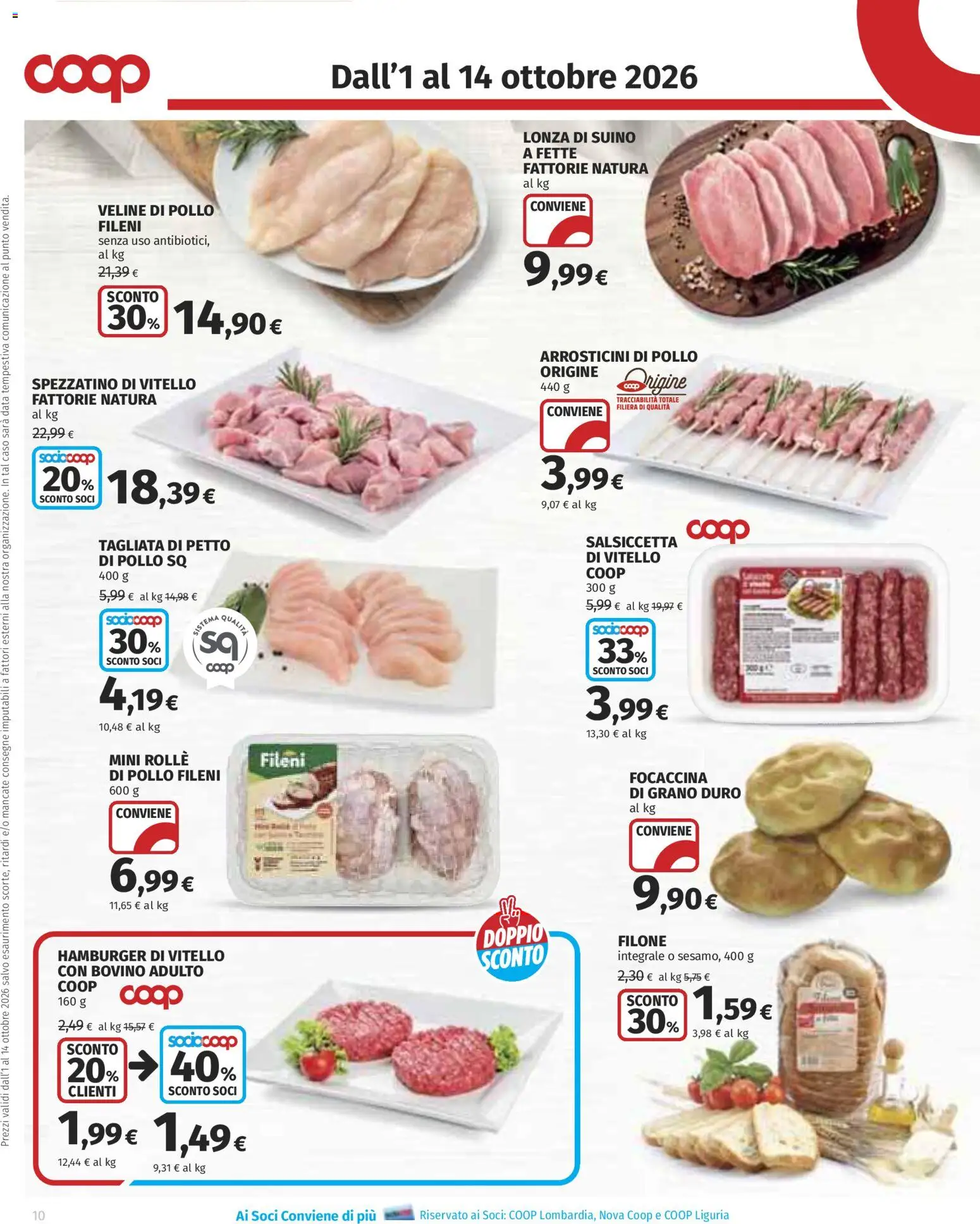 Volantino COOP del 01/10/2026 | Pagina: 10