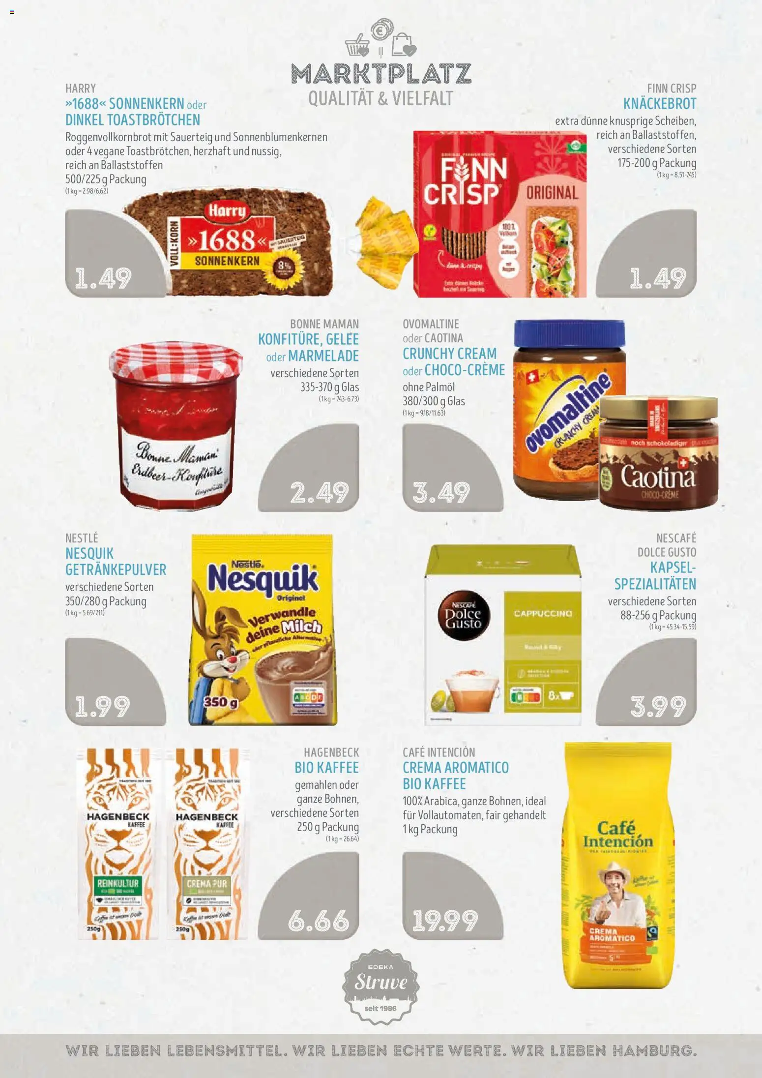 Edeka Struve Prospekt 	 – gültig ab 18.05.2026 | Seite: 8 | Produkte: Ovomaltine, Nesquik, Milch, Dolce gusto