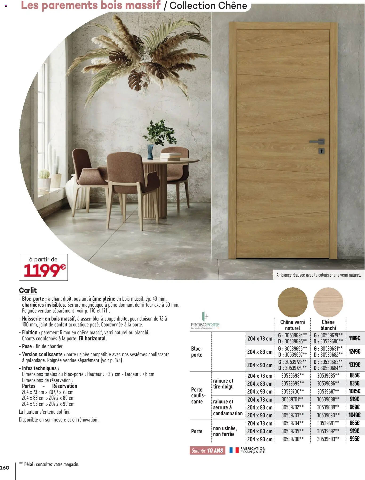 {H1} | Page: 160 | Produits: Porte, Portes