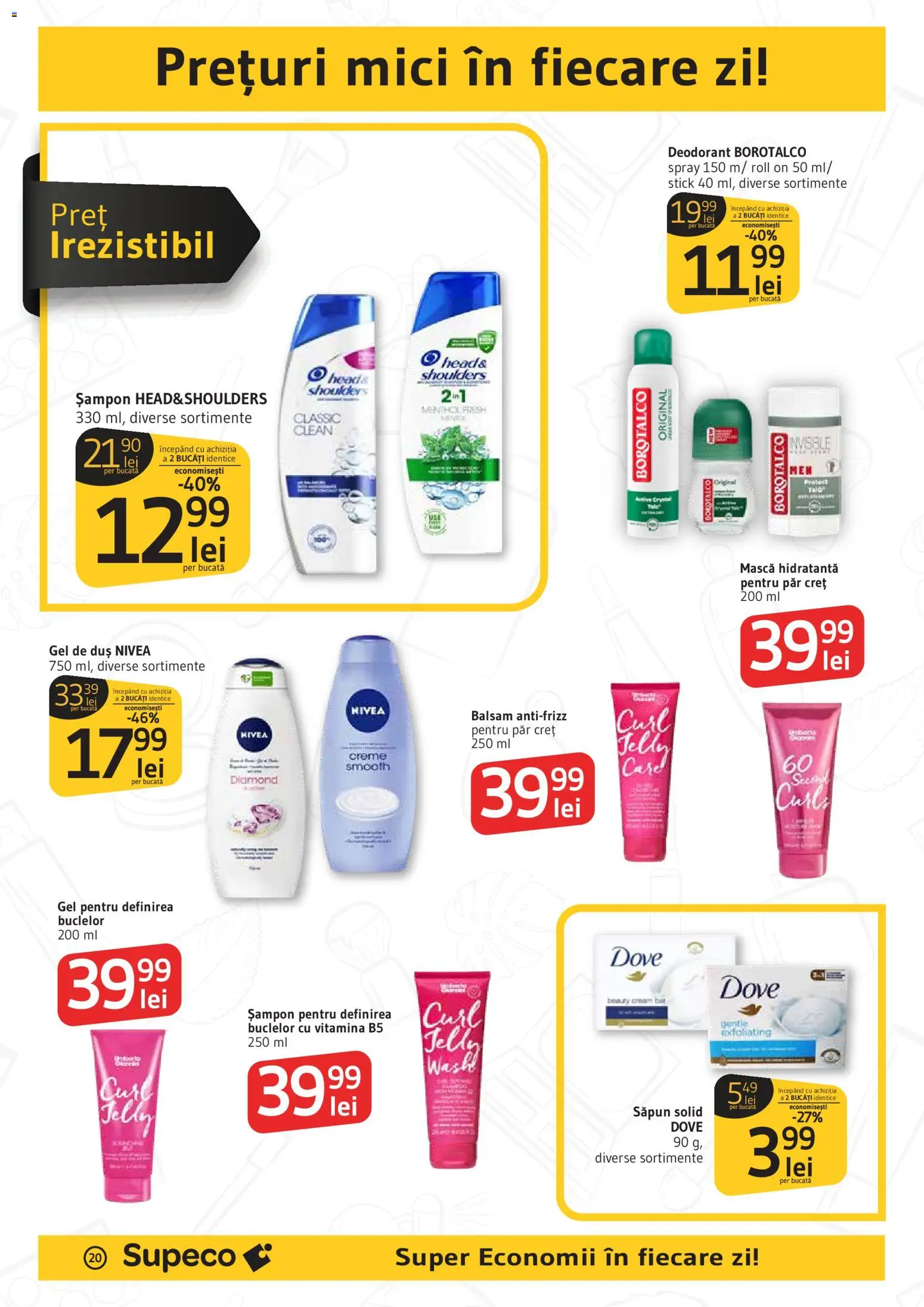 Noul catalog Supeco – valabil de la 16.04.2026 | Pagină: 20 | Produse: Săpun solid, Pomelo, Balsam, Deodorant