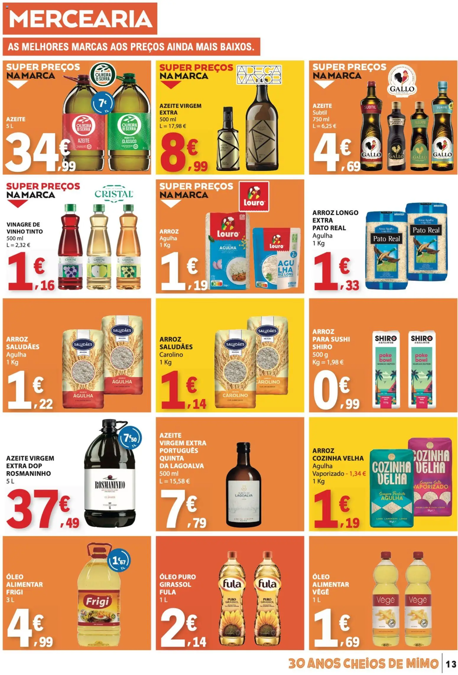 E.Leclerc folheto │ válido de 10/09/2026 | Página: 13 | Produtos: Óleo alimentar, Sushi, Louro, Vinho