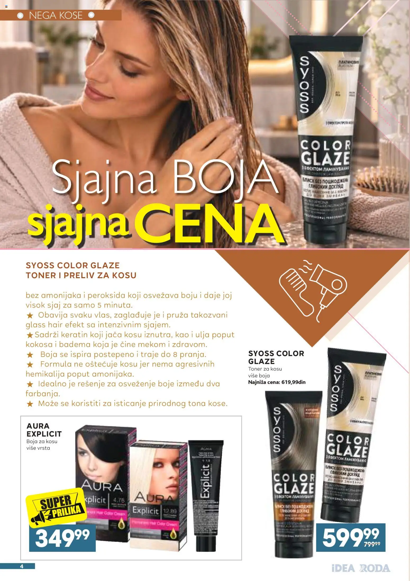 Idea katalog - važi od 28.09.2026 | Strana: 36 | Proizvode: Syoss, Toner