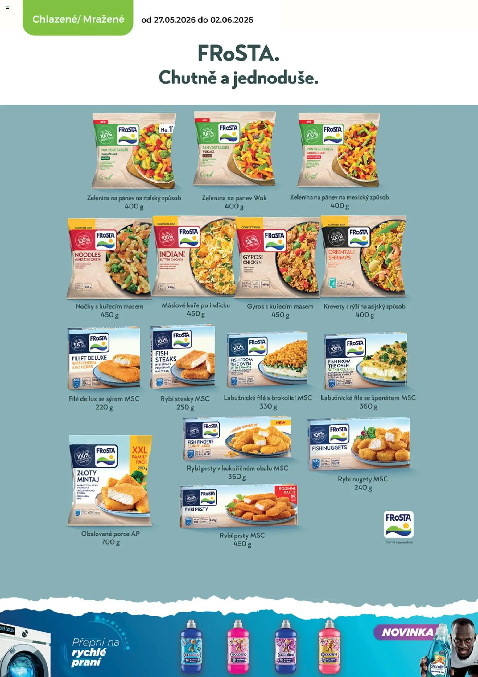 Tamda Foods leták od 27.05.2026 | Strana: 22 | Produkty: Gyros, Butter chicken, Rybí prsty, Kuře