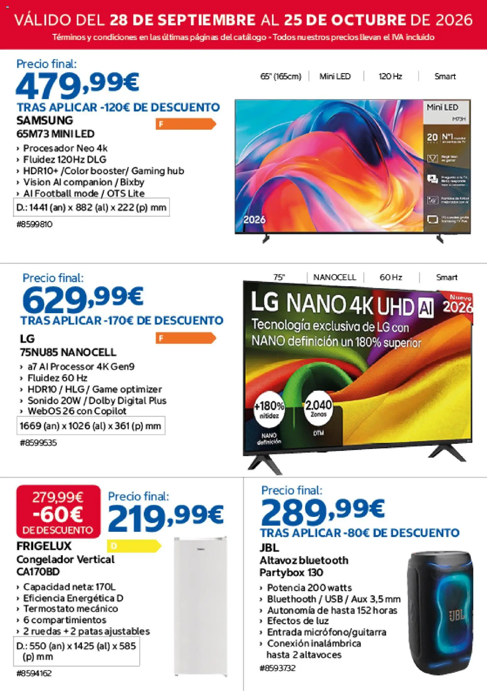 Costco catálogo │ válido desde el 28/09/2026 | Página: 2