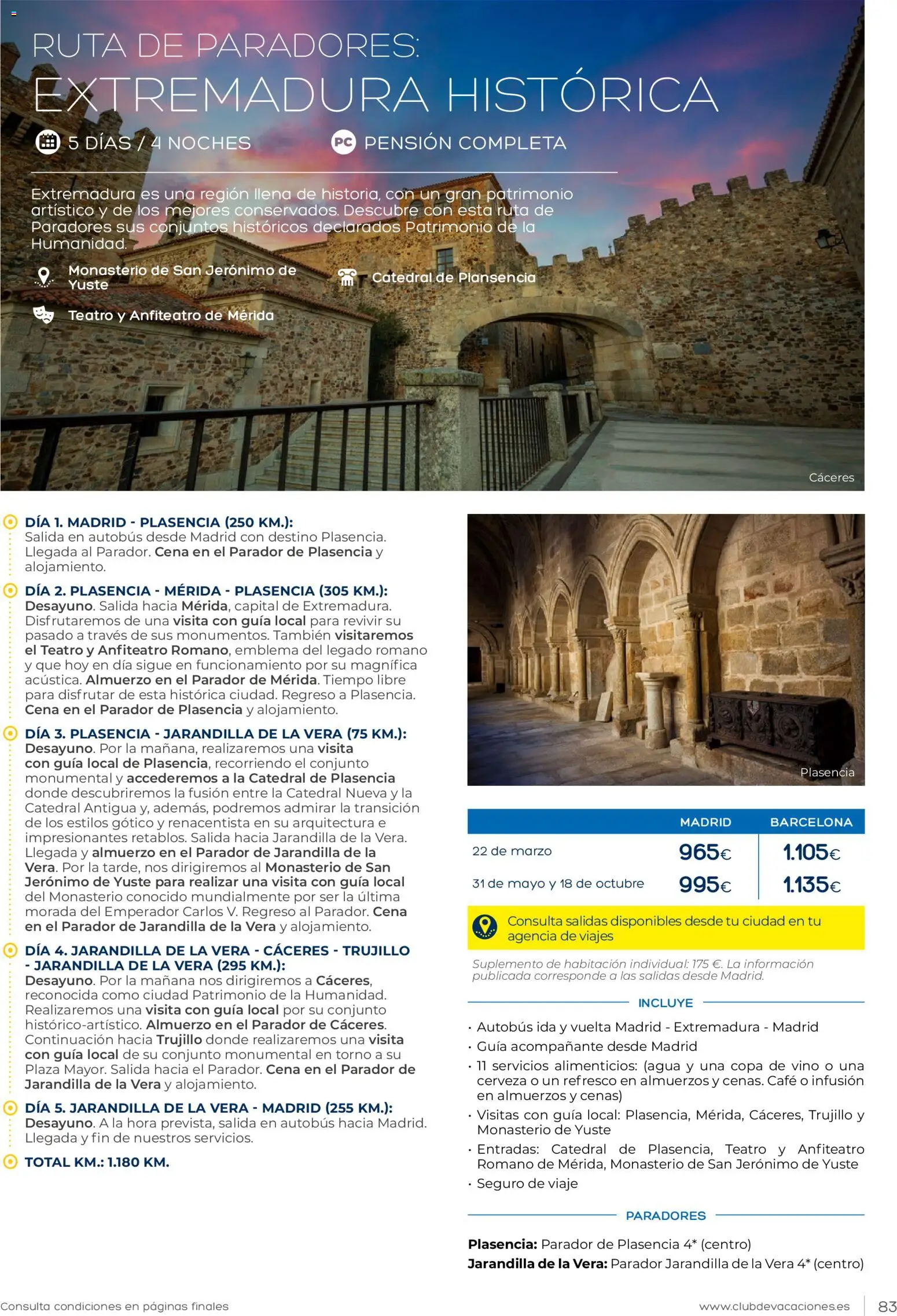 Viajes El Corte Inglés Club de Vacaciones │ válido desde el 01.02.2026 | Página: 83 | Productos: Café, Vino, Cerveza