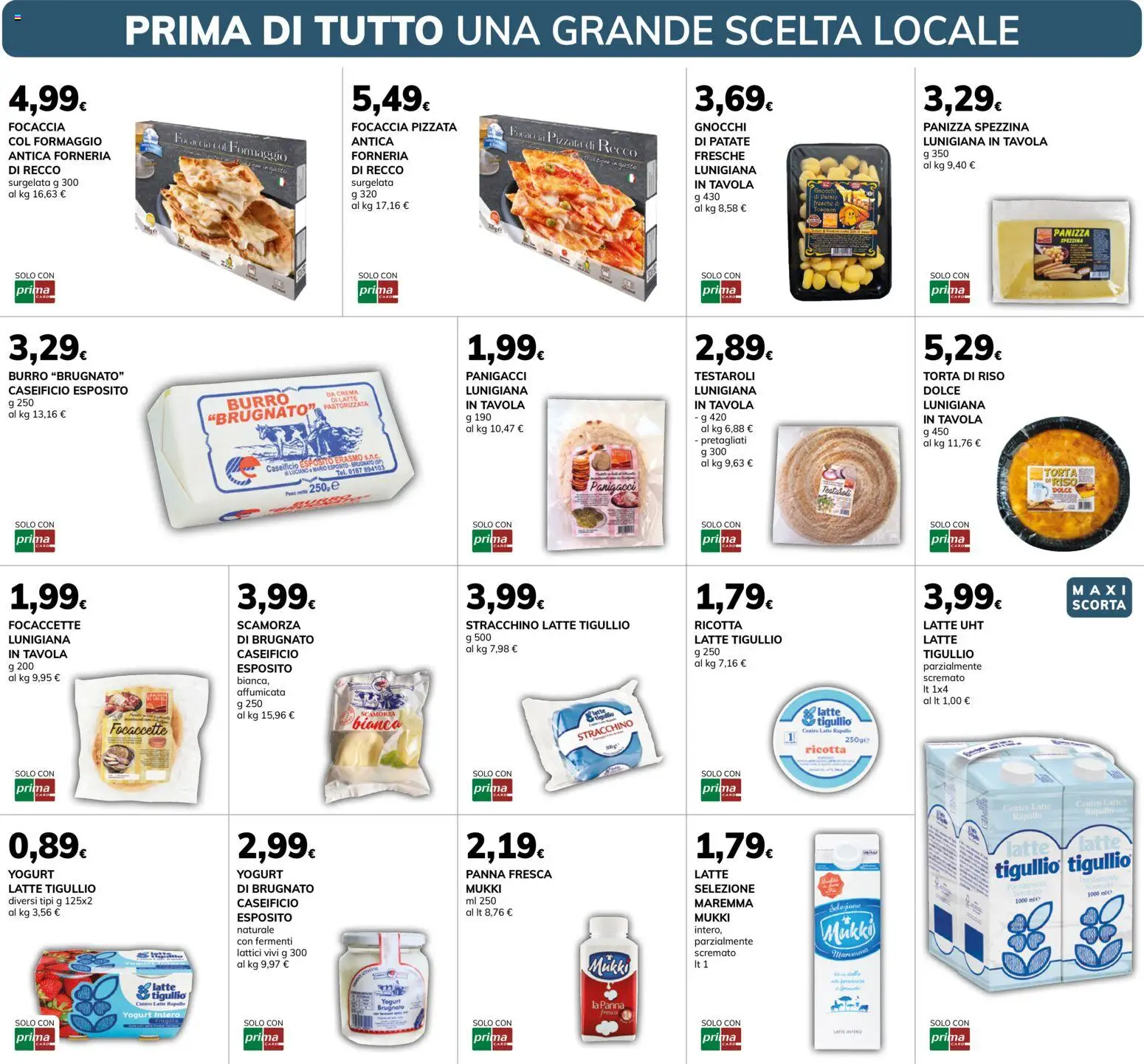 Volantino Basko del 14/07/2026 | Pagina: 3 | Prodotti: Crema, Riso, Patate, Latte