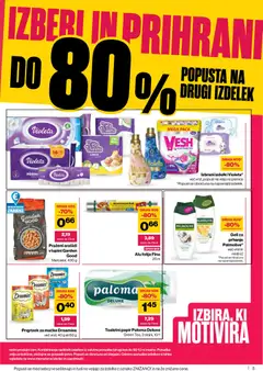 Mercator katalog akcije – veljaven od 21.05.2026 | Stran: 5 | Izdelki: Toaletni papir, Arašidi, Kos, Folija