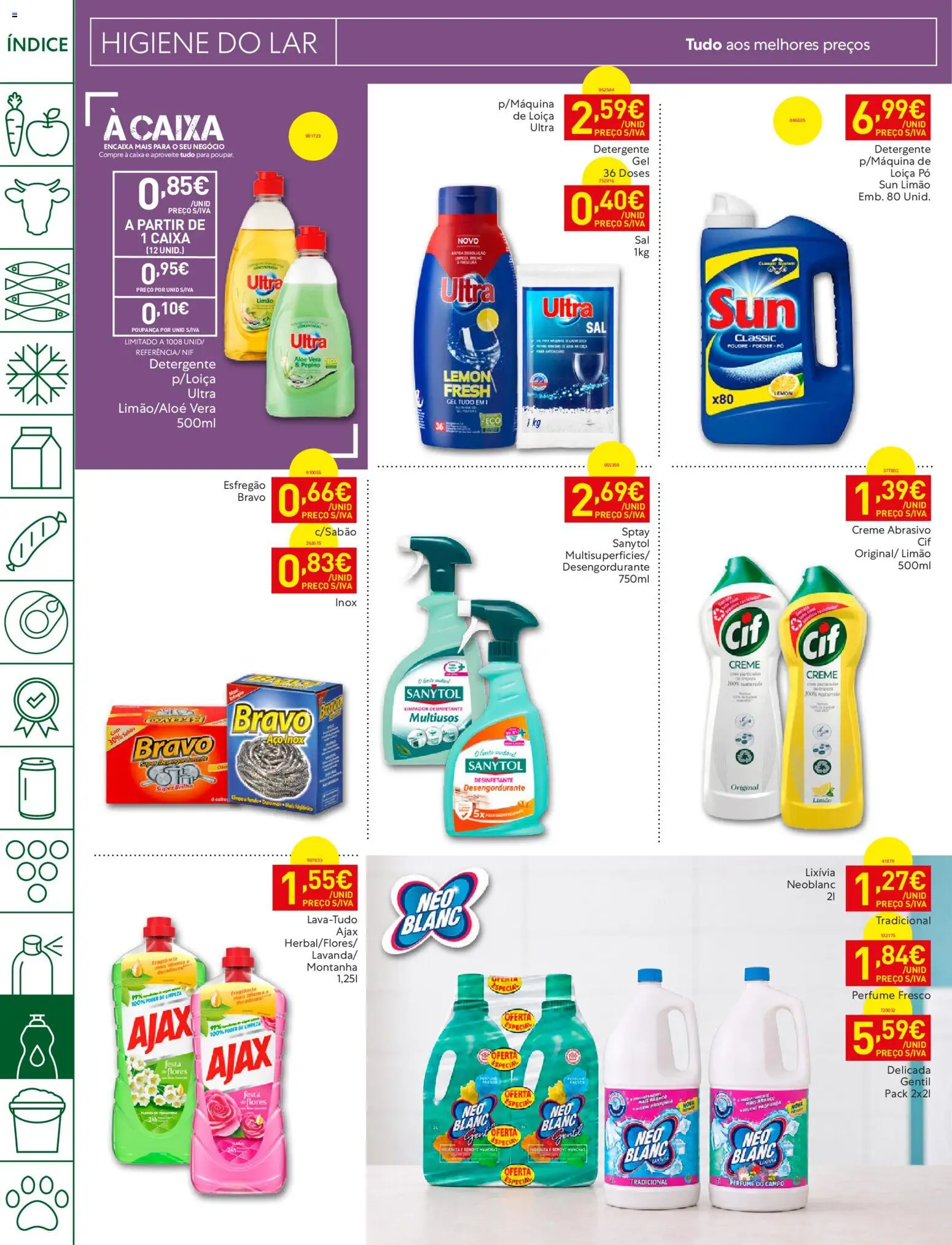 Recheio folheto Madeira │ válido de 01/09/2026 | Página: 32 | Produtos: Perfume, Pepino, Detergente, Caixa