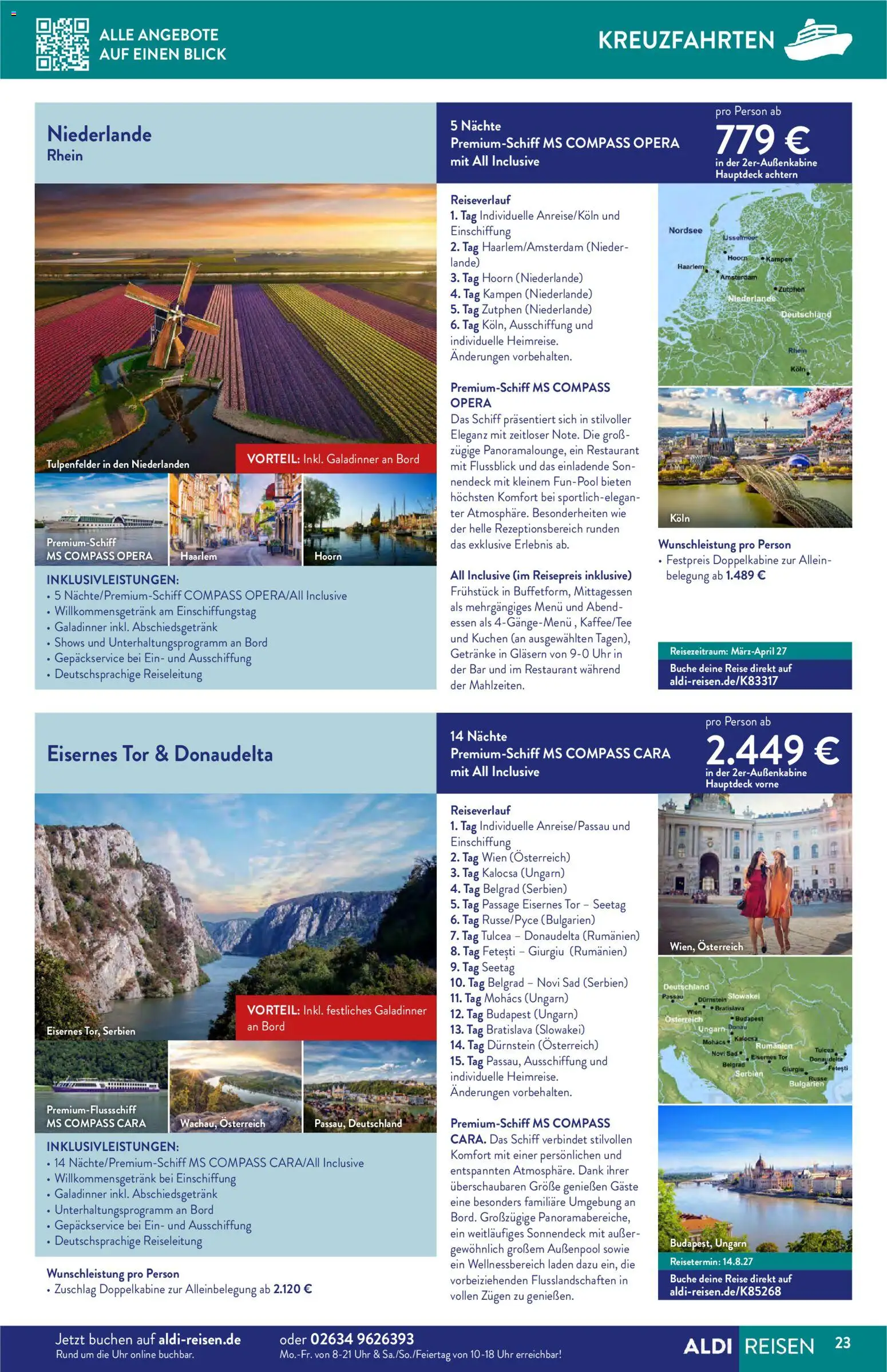Aldi Reisen  Reisemagazin – gültig ab 01.10.2026 | Seite: 23