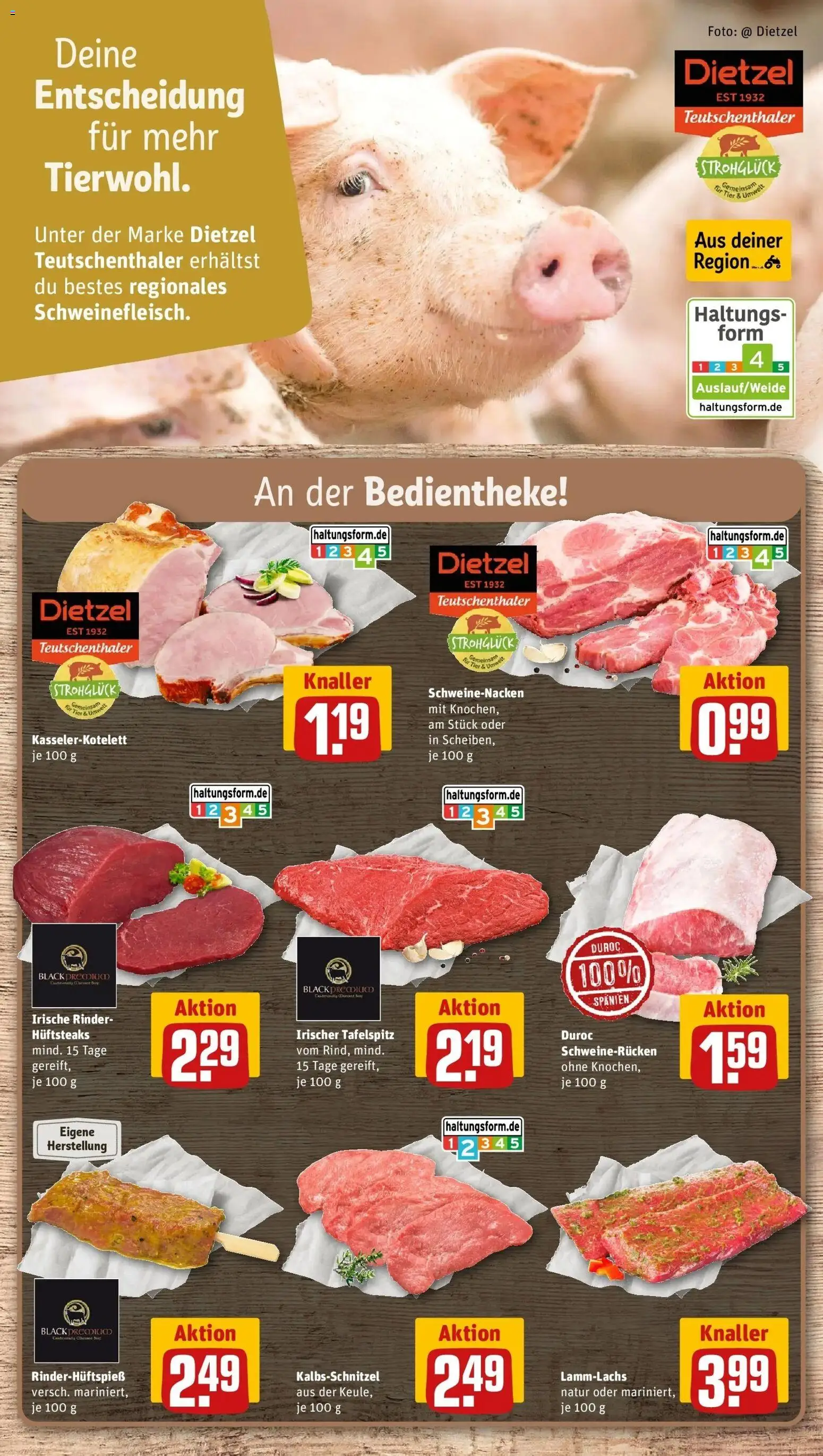 REWE Prospekt ab 14.09.2026 zum Blättern » Angebote | Seite: 6 | Produkte: Tafelspitz, Schweinenacken, Schweinerucken