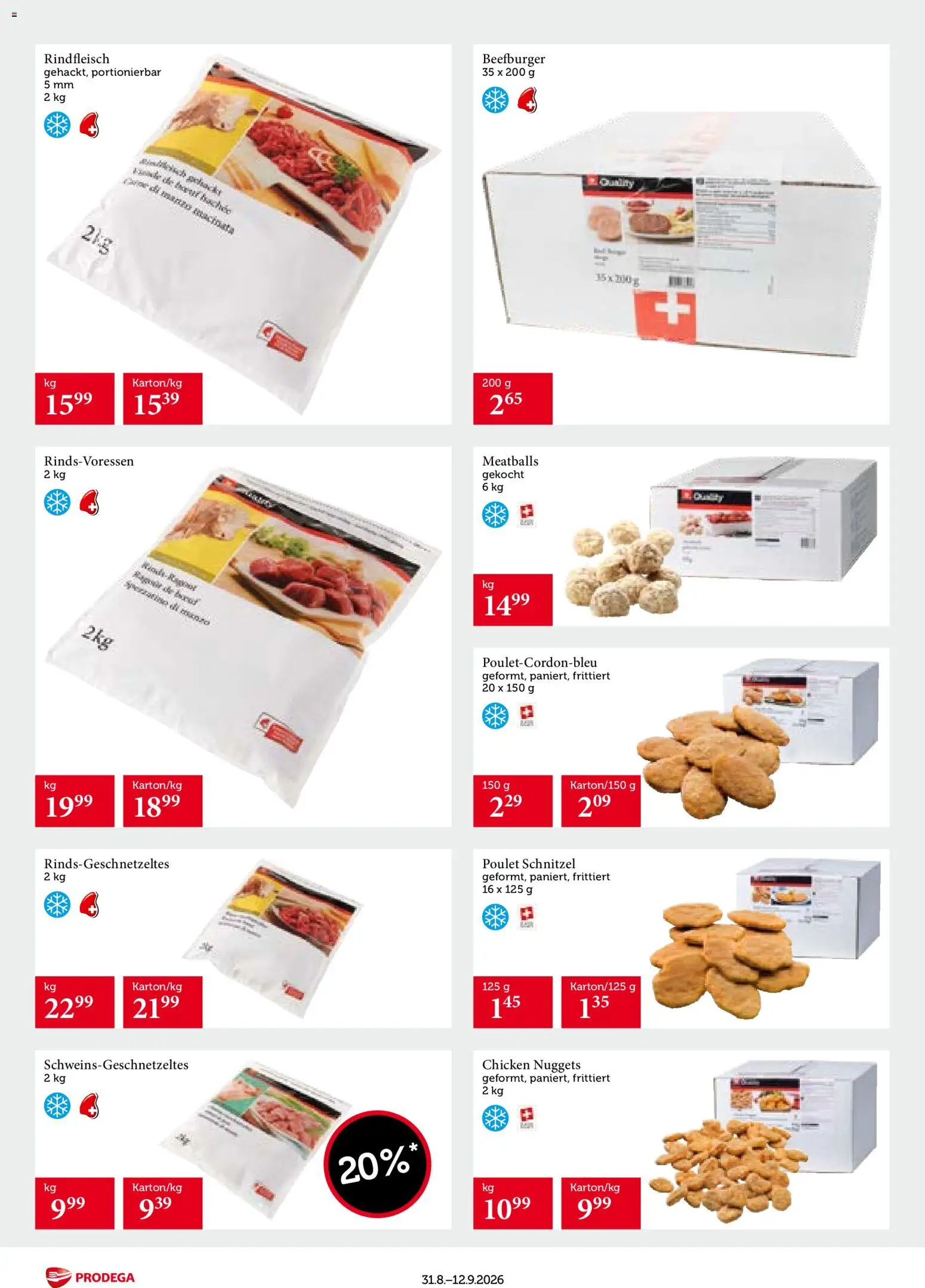 Prodega aktionen Transgourmet Quality – gültig ab 31.08.2026 | Seite: 6 | Produkte: Rindfleisch