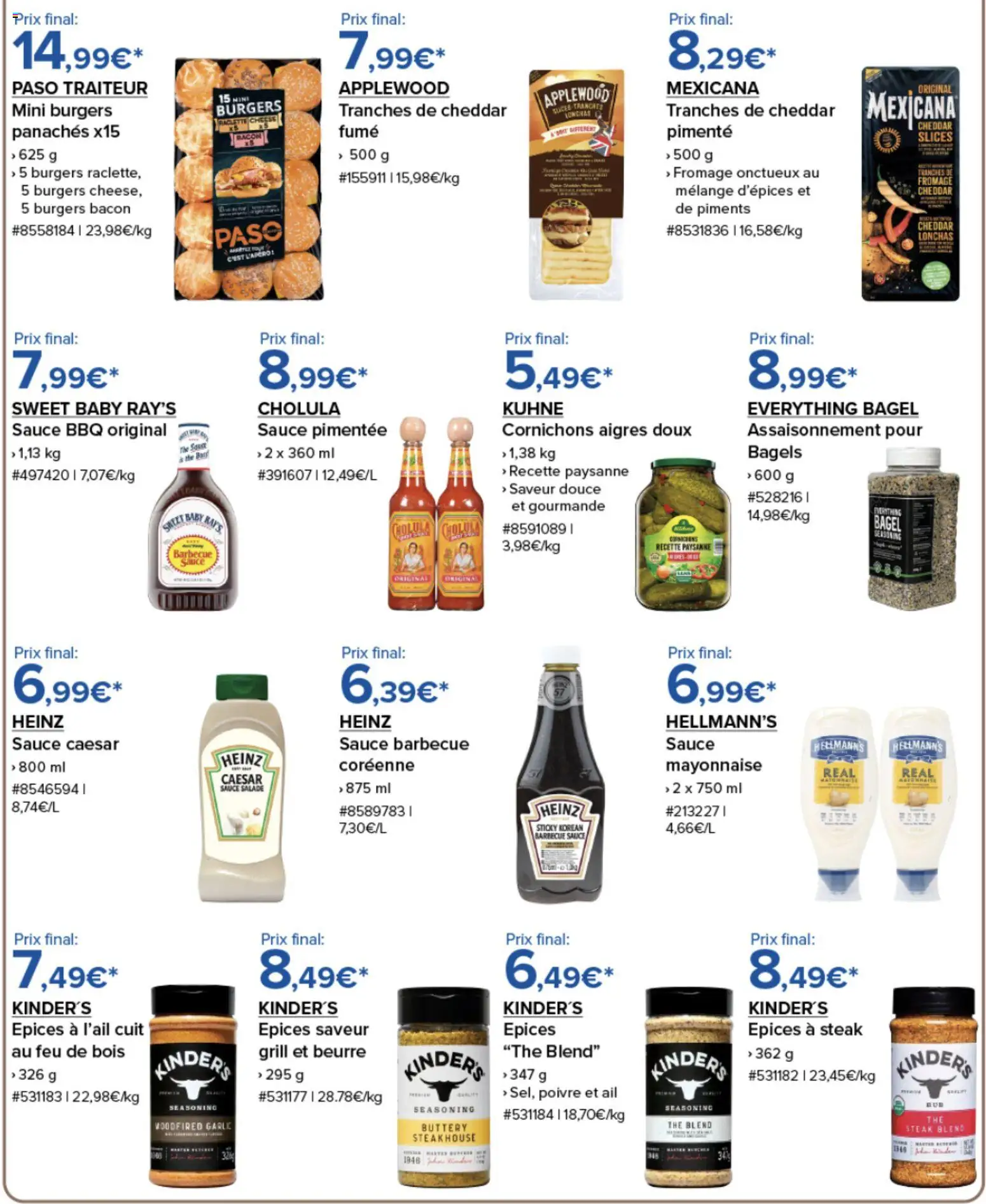 {H1} | Page: 2 | Produits: Barbecue, Grill, Raclette, Cheddar