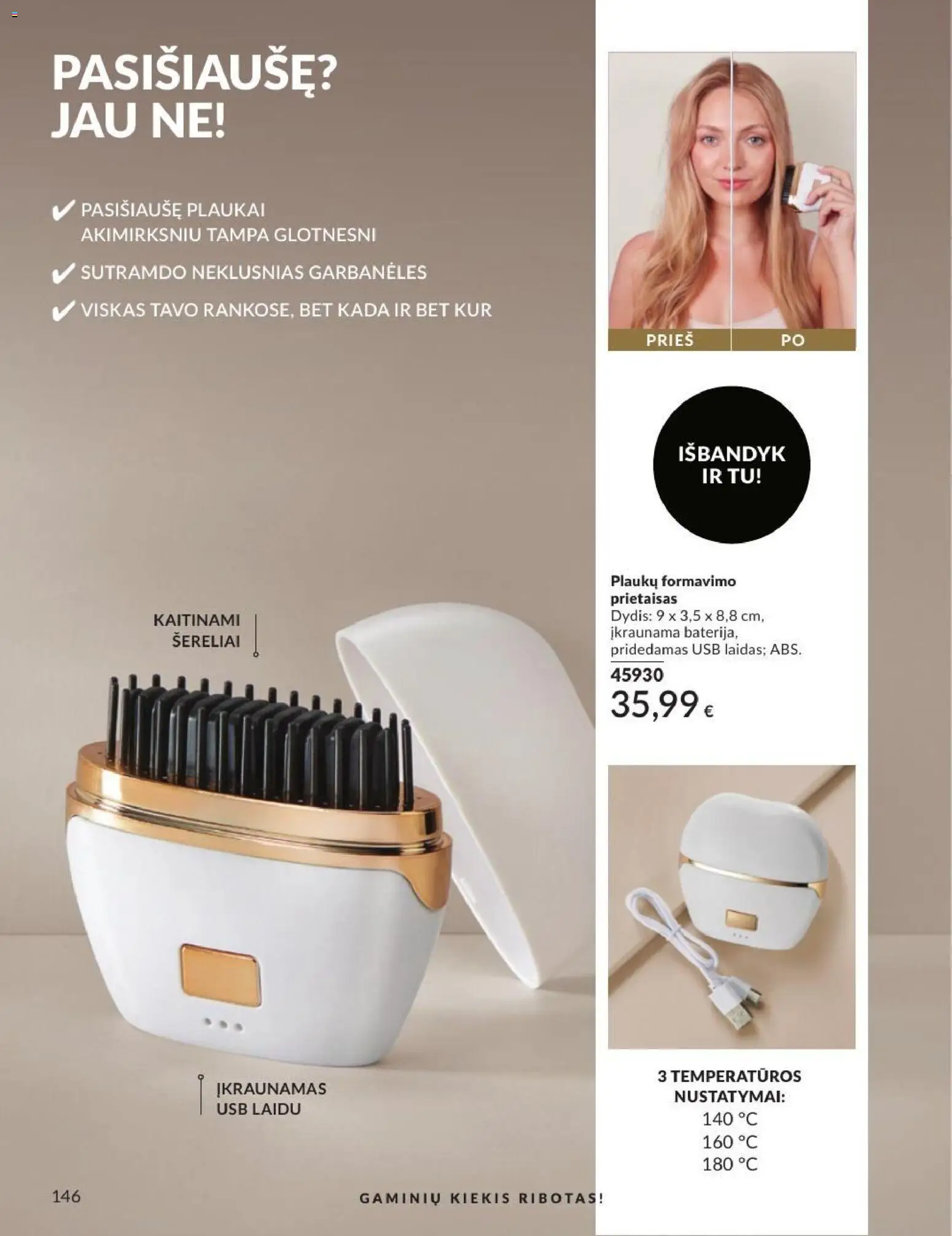 AVON akcijos nuo 2026.07.01 | Puslapis: 146 | Prekių: USB