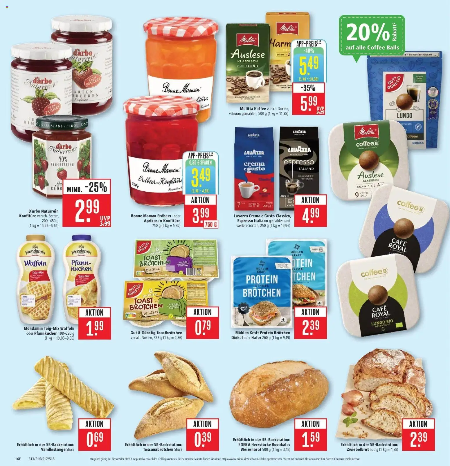 Marktkauf Prospekt Böblingen – gültig ab 06.07.2026 | Seite: 20 | Produkte: Toast, Pfannkuchen, Waffeln, Bonne maman