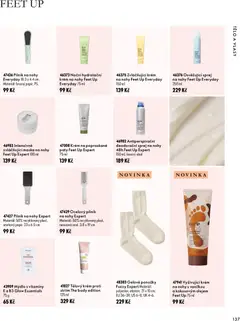 Náhled letáku Oriflame katalog Novage+ Proceuticals od 30.09.2026 | Strana: 137 | Produkty: Ponožky, Krém, Body, Maska