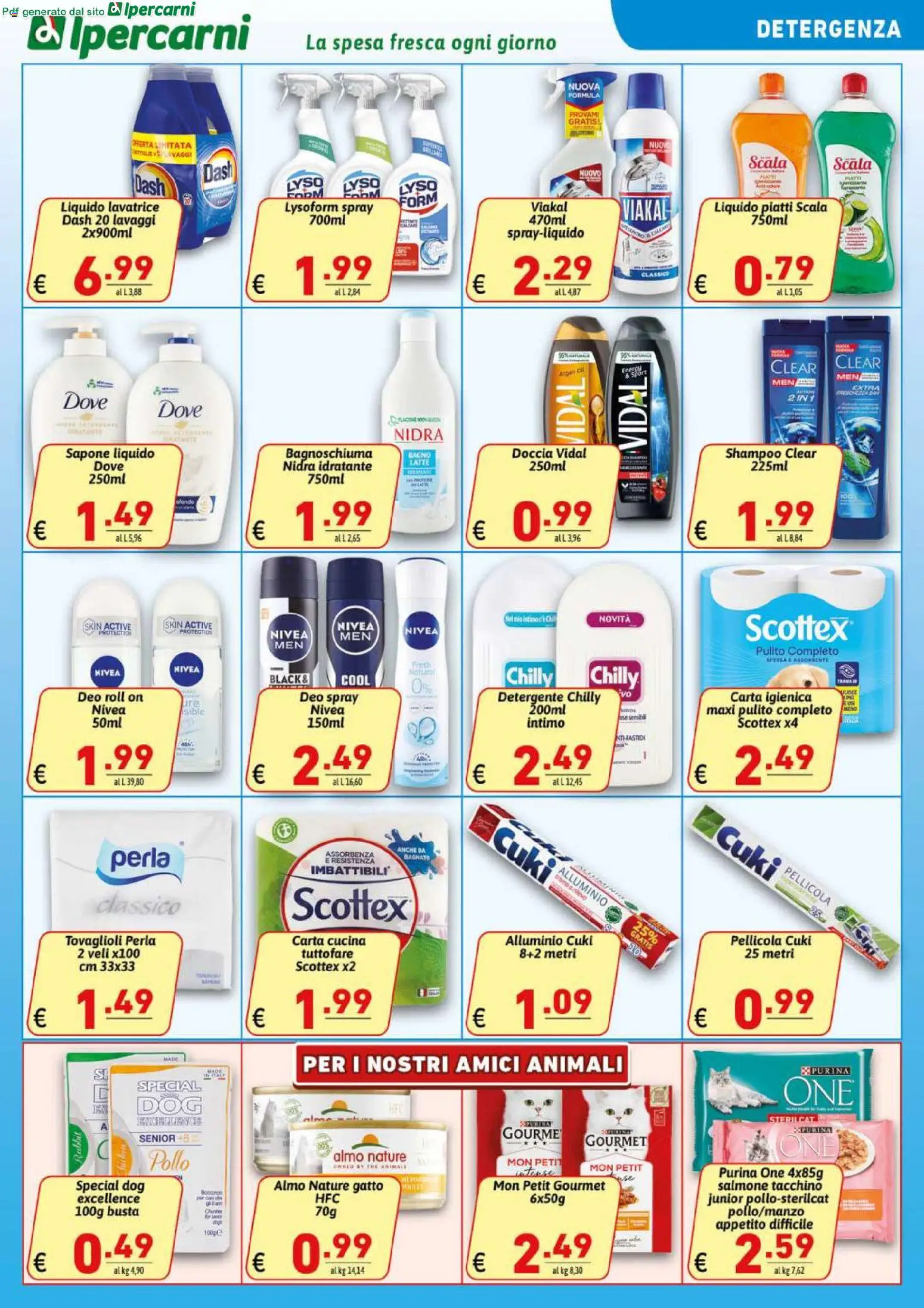 Volantino Ipercarni del 08.05.2026 | Pagina: 15 | Prodotti: Sapone, Salmone, Tacchino, Bagno