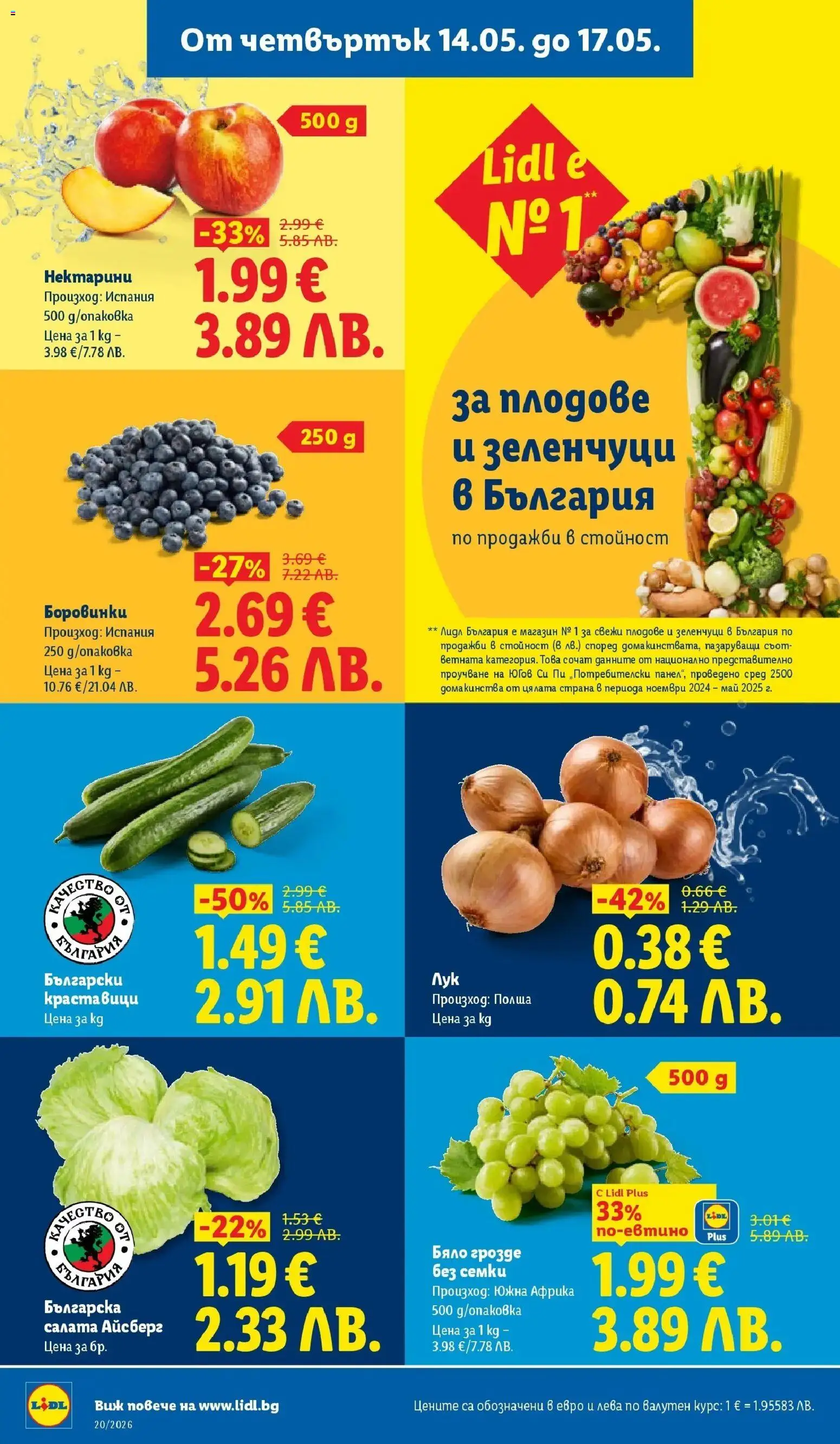 {H1} | Страница: 62 | Продукти: Салата, Лук, Плодове, Семки