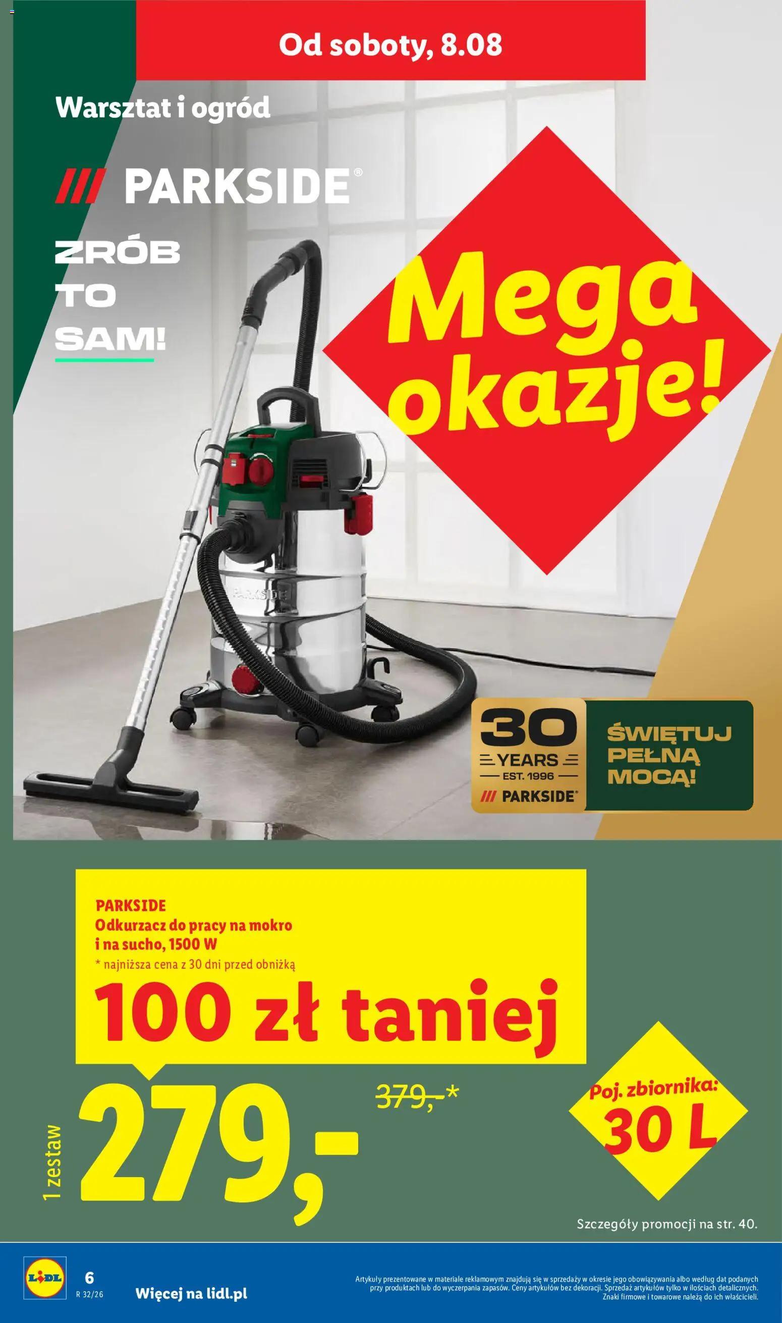 Lidl Polsko katalog od 03.08.2026 | Strana: 6 | Produkty: Parkside