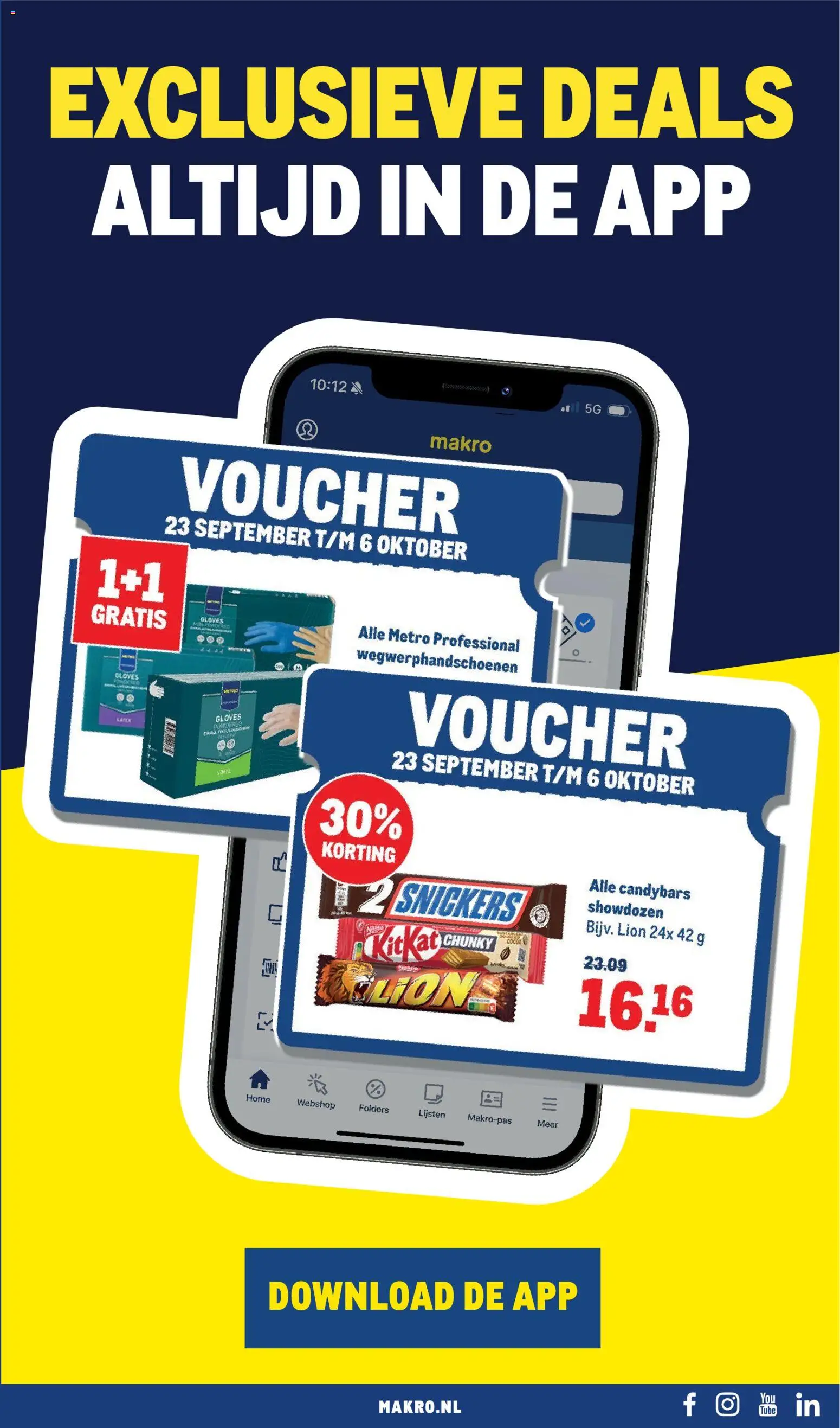 {H1} | Pagina: 31 | Producten: Wegwerphandschoenen, Folders, Snickers