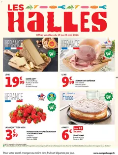 Auchan - Prévisualisation de Auchan prospectus valide à partir de 19.05.2026 | Page: 50 | Produits: Lait, Fromage, Jambon, Fraises
