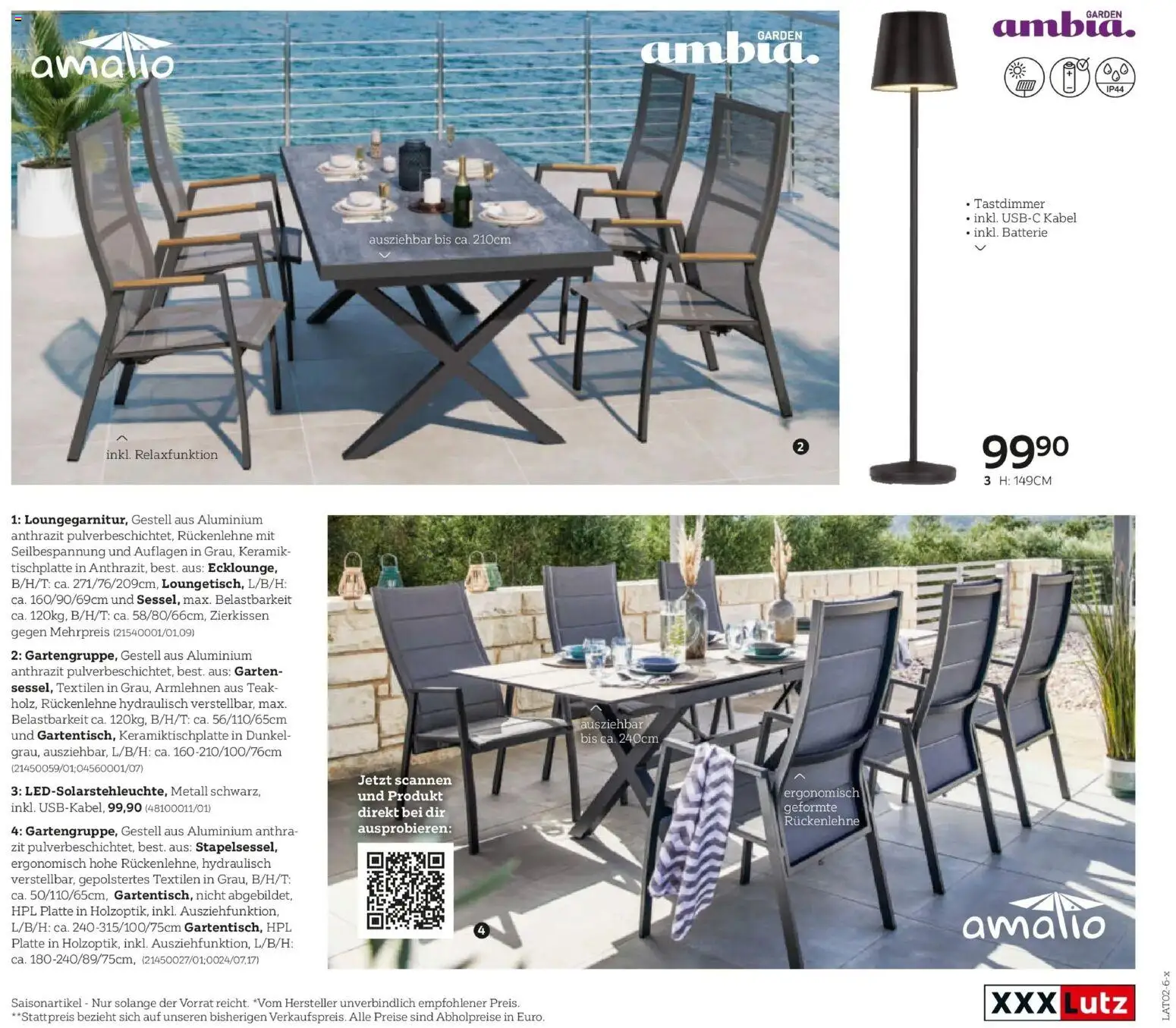 XXXLutz Gartenkatalog gültig ab 30.03.2026 | Seite: 49 | Produkte: Kabel, Batterie