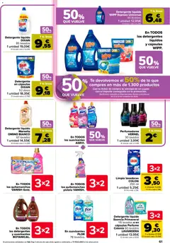 Vista previa Carrefour folleto válido desde el 27/10/2026 | Página: 69 | Productos: Quitamanchas, Detergente, Perfumes, Detergente líquido