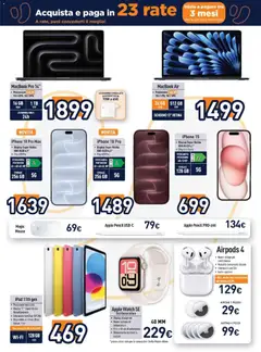 Anteprima del volantino Unieuro volantino Più gusto alle tue passioni valido a partire dal 12/10/2026 | Pagina: 12 | Prodotti: Audio, Ipad, Apple Watch, Airpods
