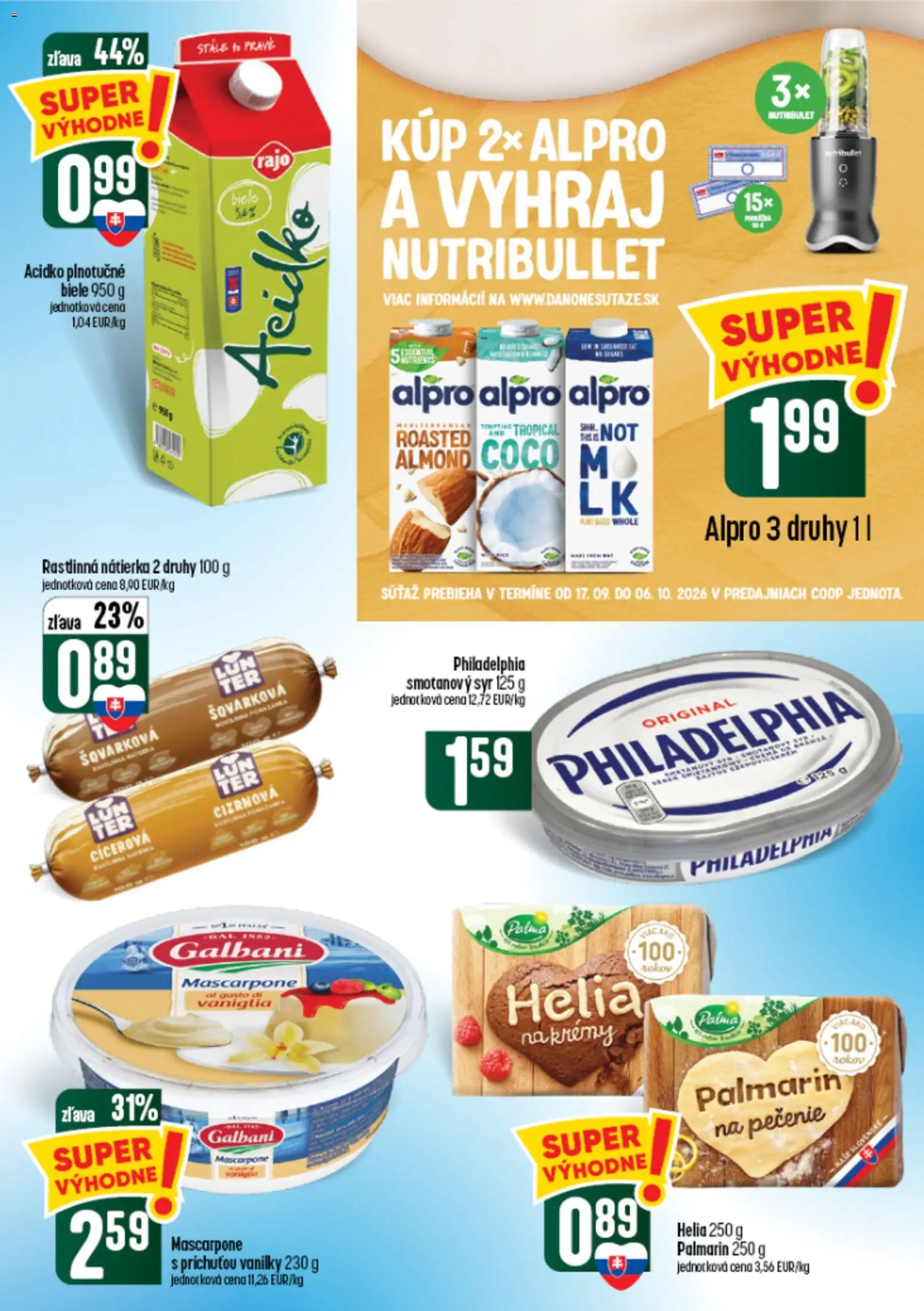 Nové COOP Jednota akcie – leták je platný od 17.09.2026 | Strana: 25