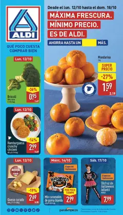 Vista previa Aldi folleto Baleares válido desde el 12/10/2026