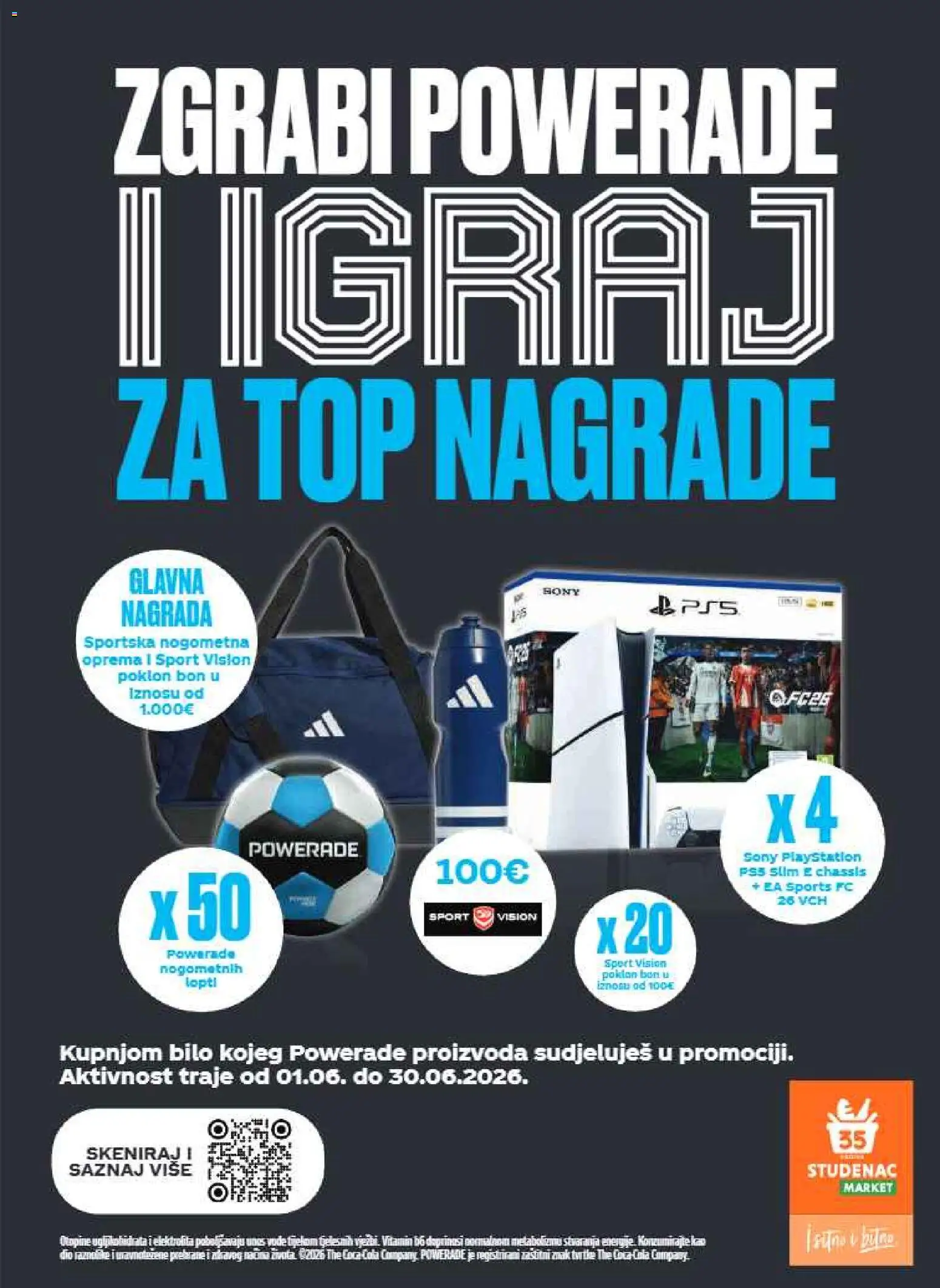 Studenac katalog | vrijedi od 03.06.2026 | Stranica: 29 | Proizvodi: Coca cola, Playstation, Mak