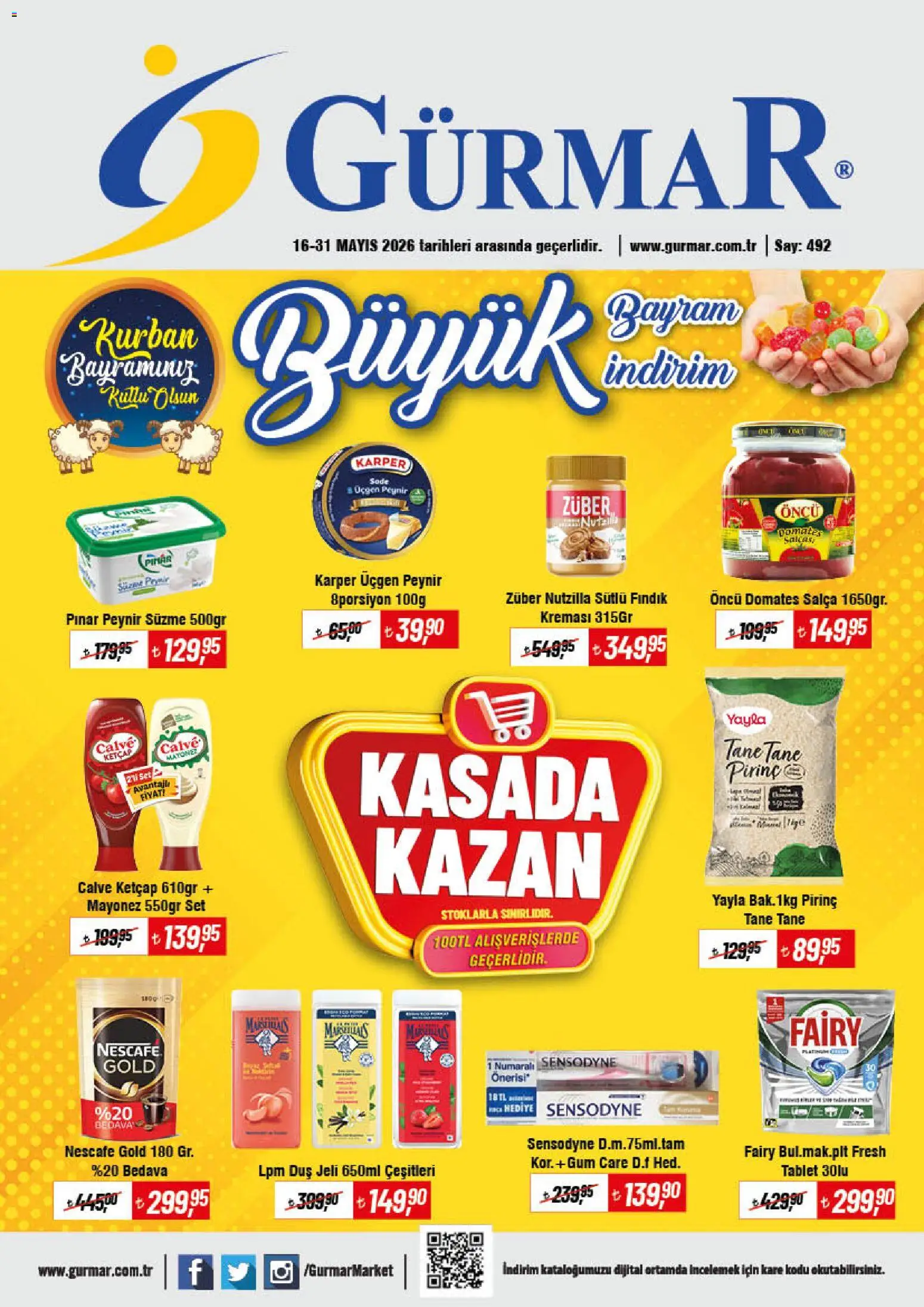 Gürmar Katalog - 16.05.2026 tarihinden itibaren geçerlidir | Sayfa: 1
