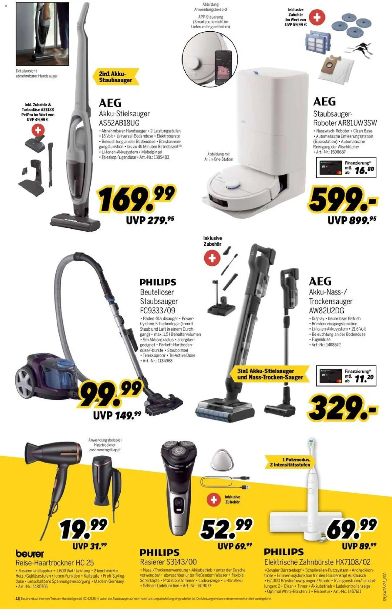 Medimax Prospekt – gültig ab 04.07.2026 | Seite: 9 | Produkte: Rasierer, Roboter, Wasser, Smartphone