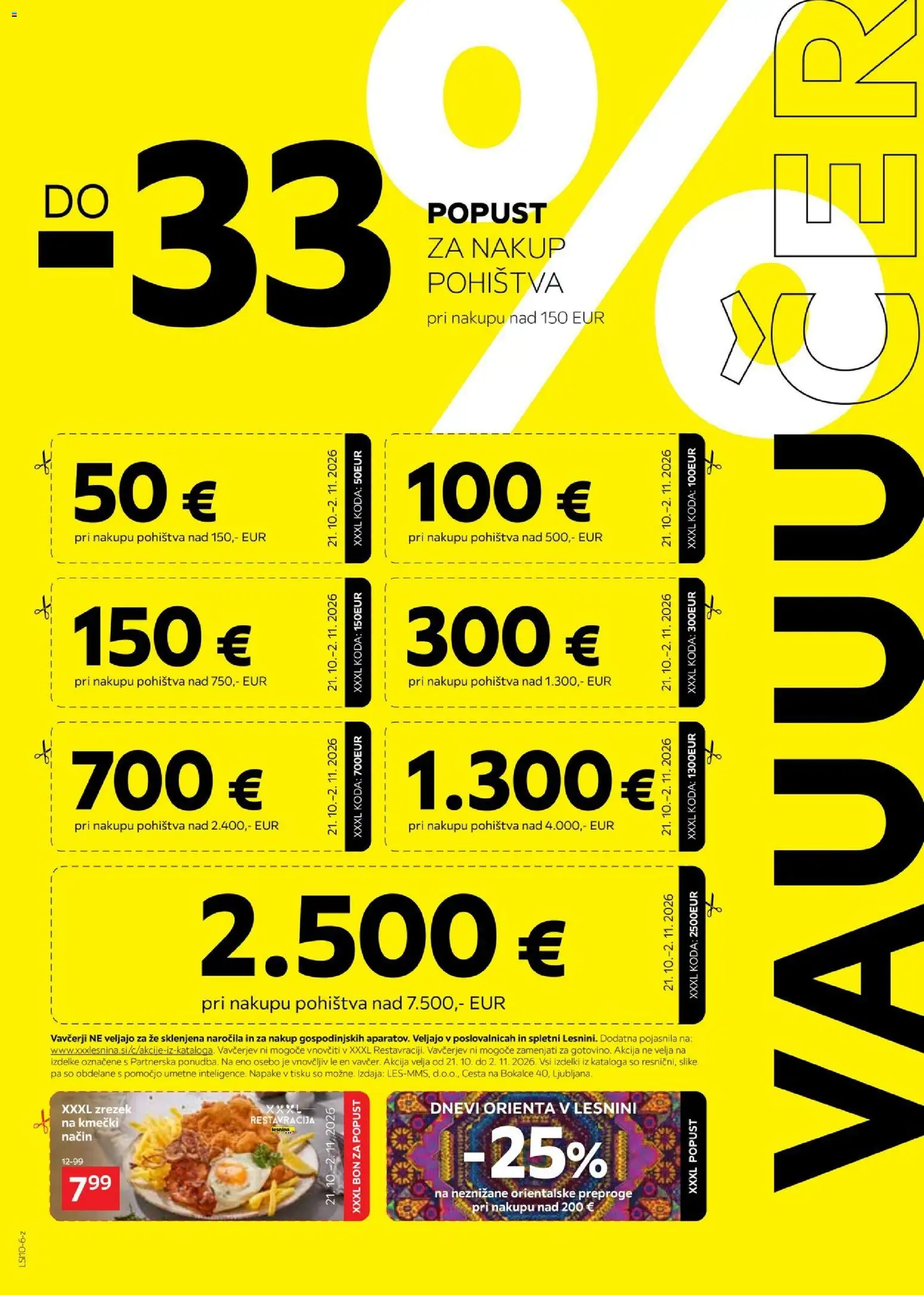 Novi XXXL Lesnina katalog ponudbe – veljaven od 21.10.2026 | Stran: 4