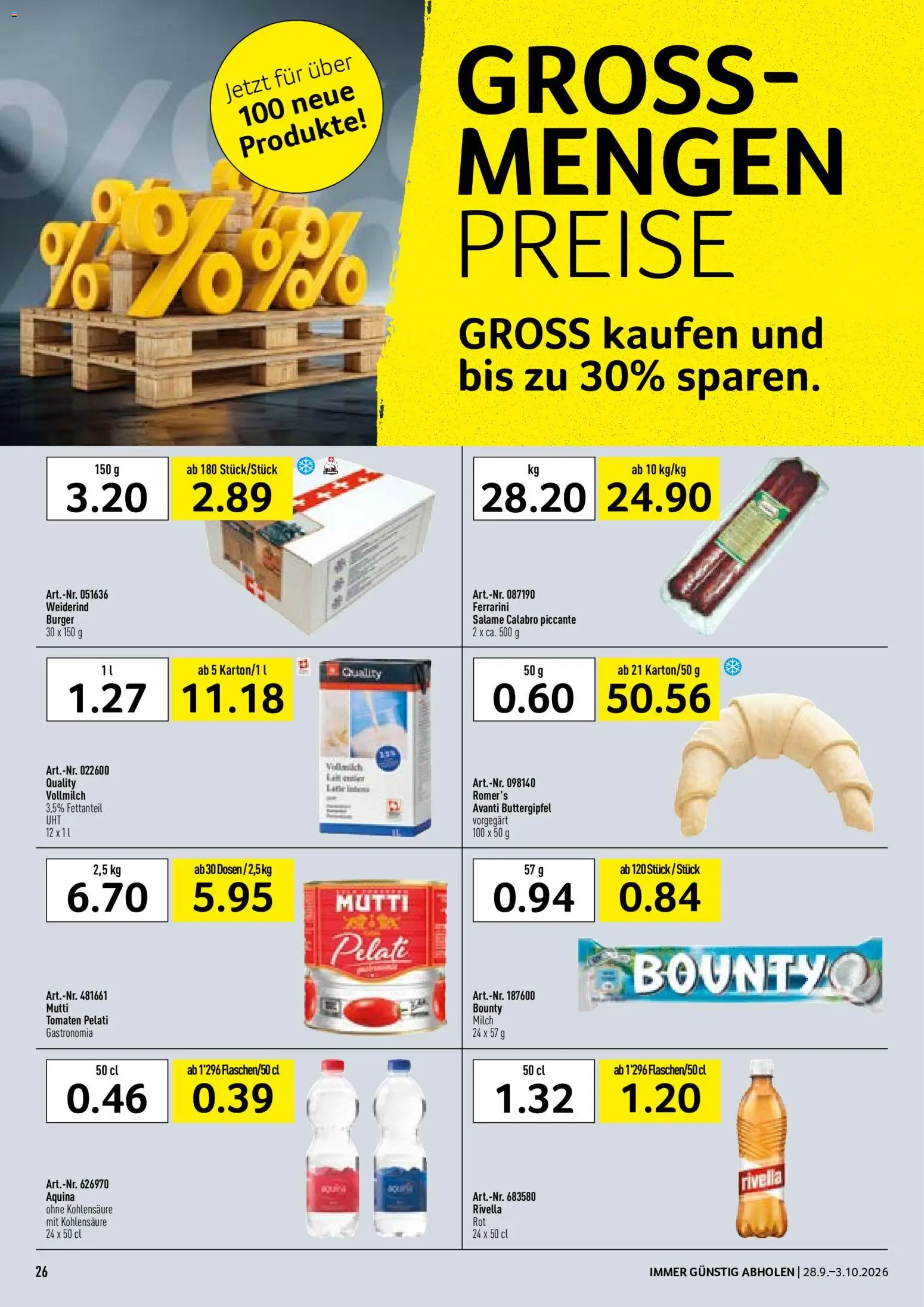 Prodega aktionen – gültig ab 28.09.2026 | Seite: 26