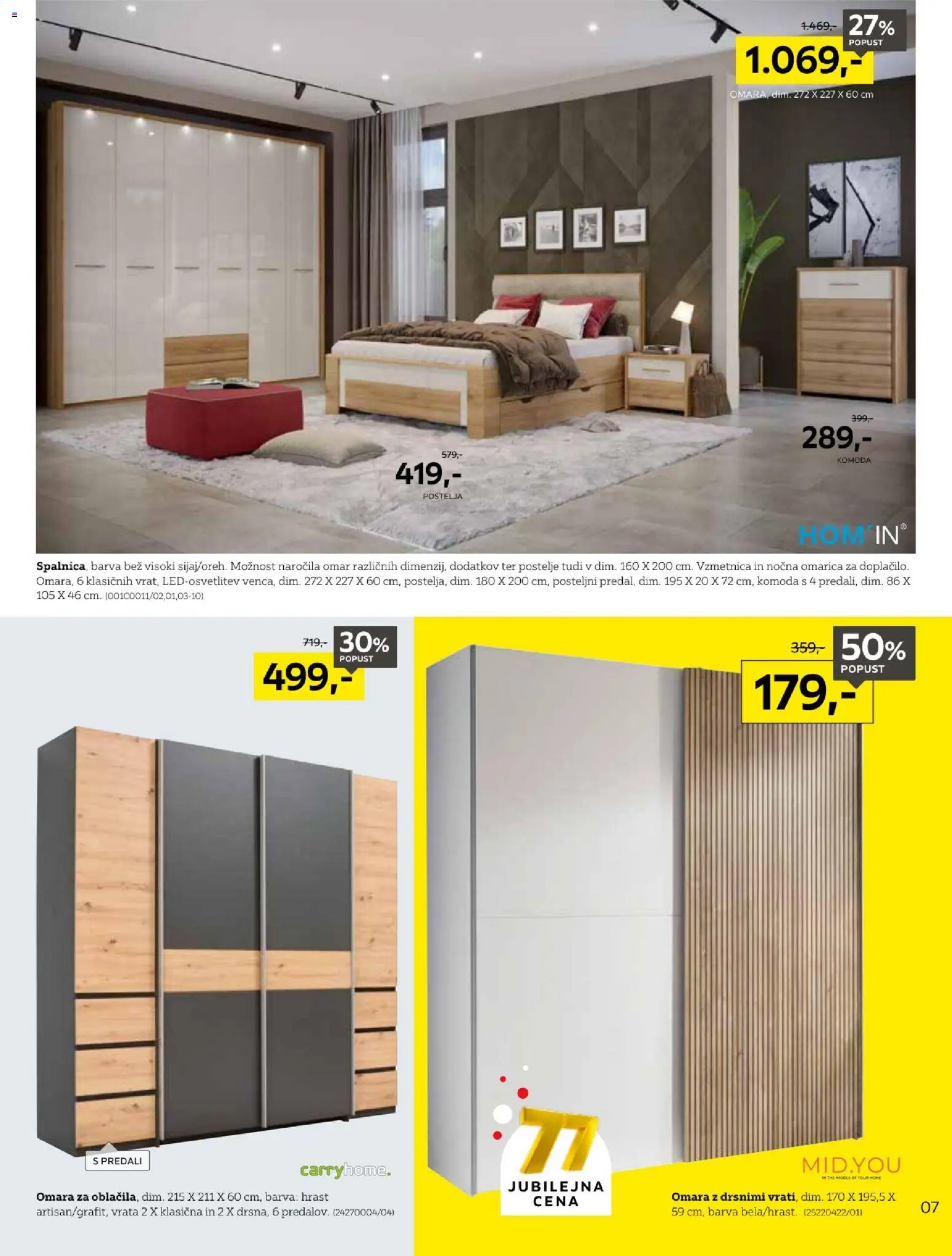 Novi XXXL Lesnina katalog ponudbe – veljaven od 31.08.2026 | Stran: 7