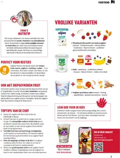 PUR NATUR Kefir, Kefir + pindakaas + aardbeienconfituur + banaan + blauwe bessen + stukjes chocolade - Voorbeeld van een folder van Delhaize, geldig van 18/08/2026 | Pagina: 7