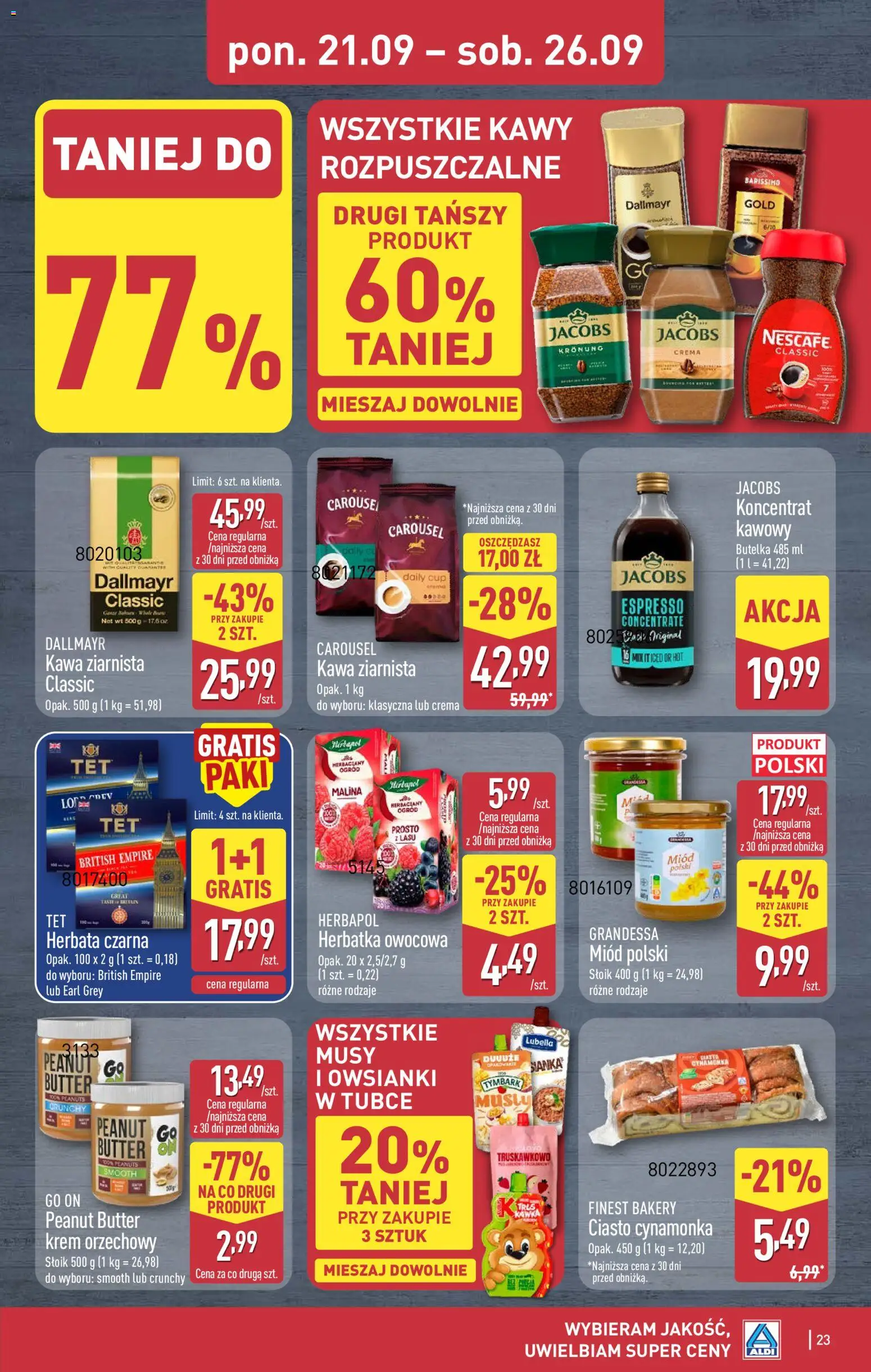 Aldi Polsko leták od 21.09.2026 | Strana: 23