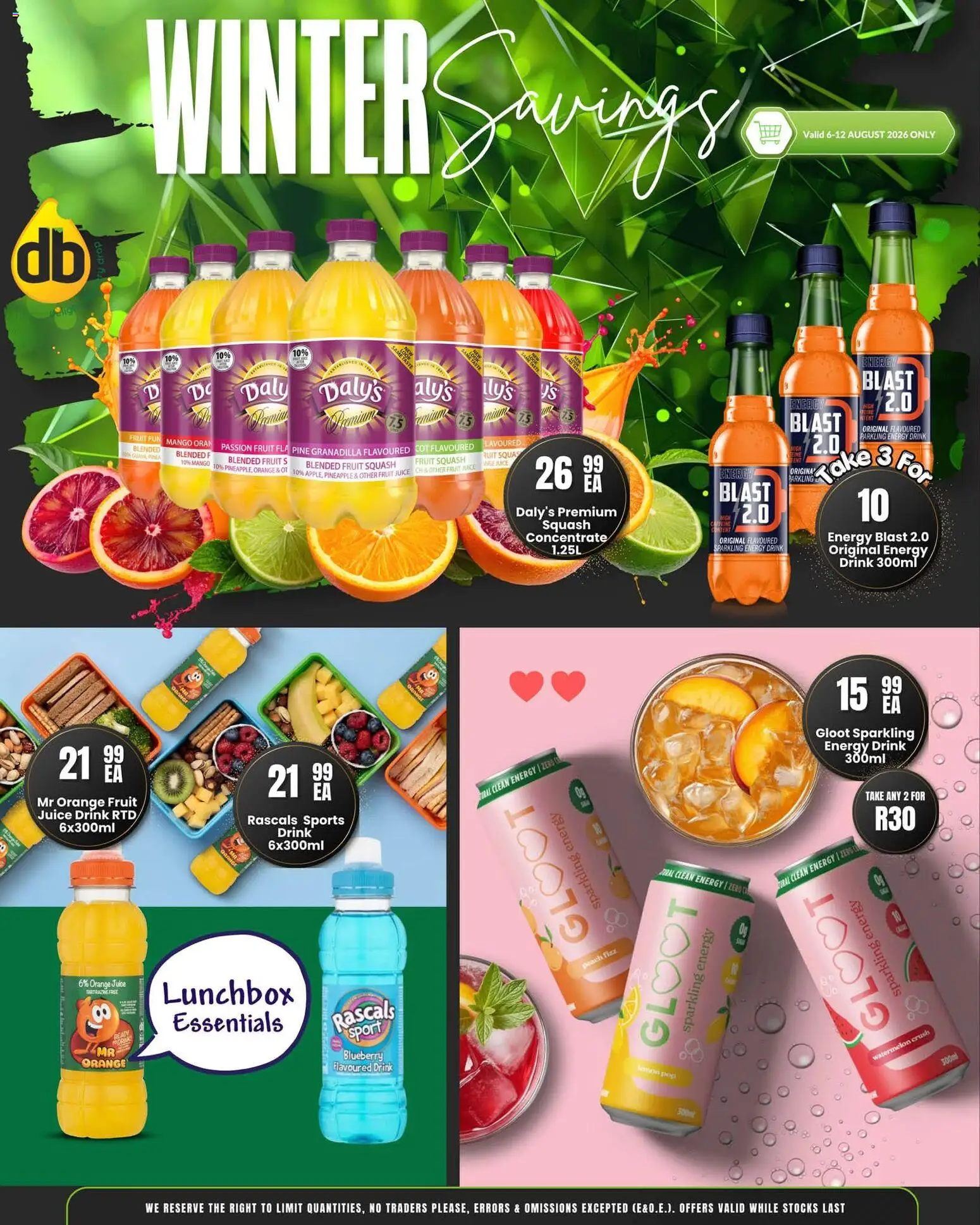 New Super Save catalogue – valid from 06/08/2026 | Page: 23 | Products: Squash, Juice, Energy drink, Mango