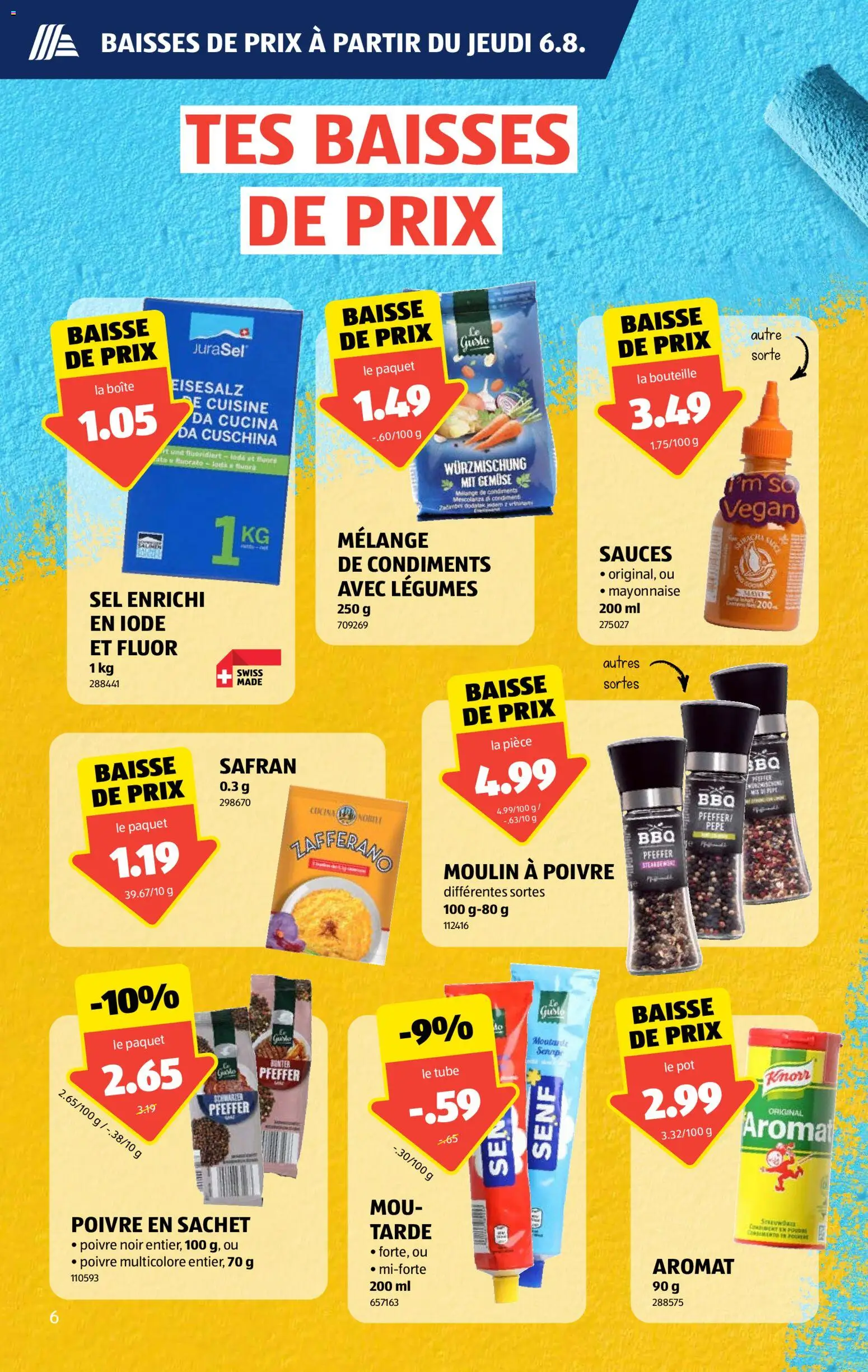 Aldi aktionen FR – gültig ab 06.08.2026 | Seite: 6