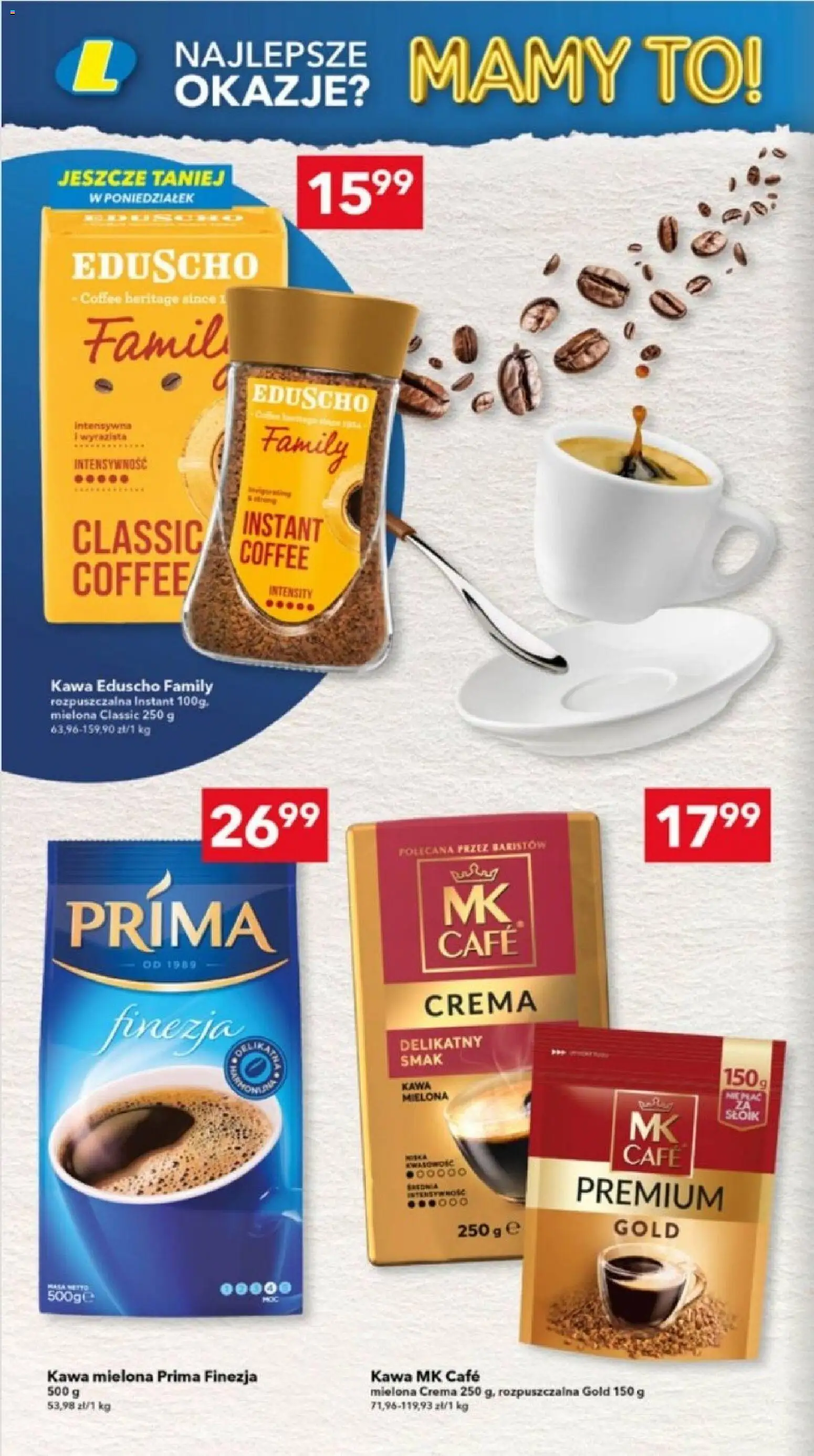 Lewiatan gazetka - Lublin od 02.06.2026 | Strona: 10 | Produkty: Kawa mielona Prima, Kawa