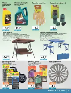 KTC Katalog tehnike i posuđa - Pregled kataloga iz trgovine KTC, vrijedi od 08.07.2026 | Stranica: 19 | Proizvodi: Stol, Ulje, Kofer, Rukavice