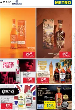 Metro leták platný od 26.08.2026 | Strana: 37 | Produkty: Soberano, Gin, Vodka, Rum