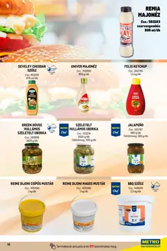 Metro Street food megoldások - amely érvényes a következő dátumtól: 01.04.2026 | Oldal: 11