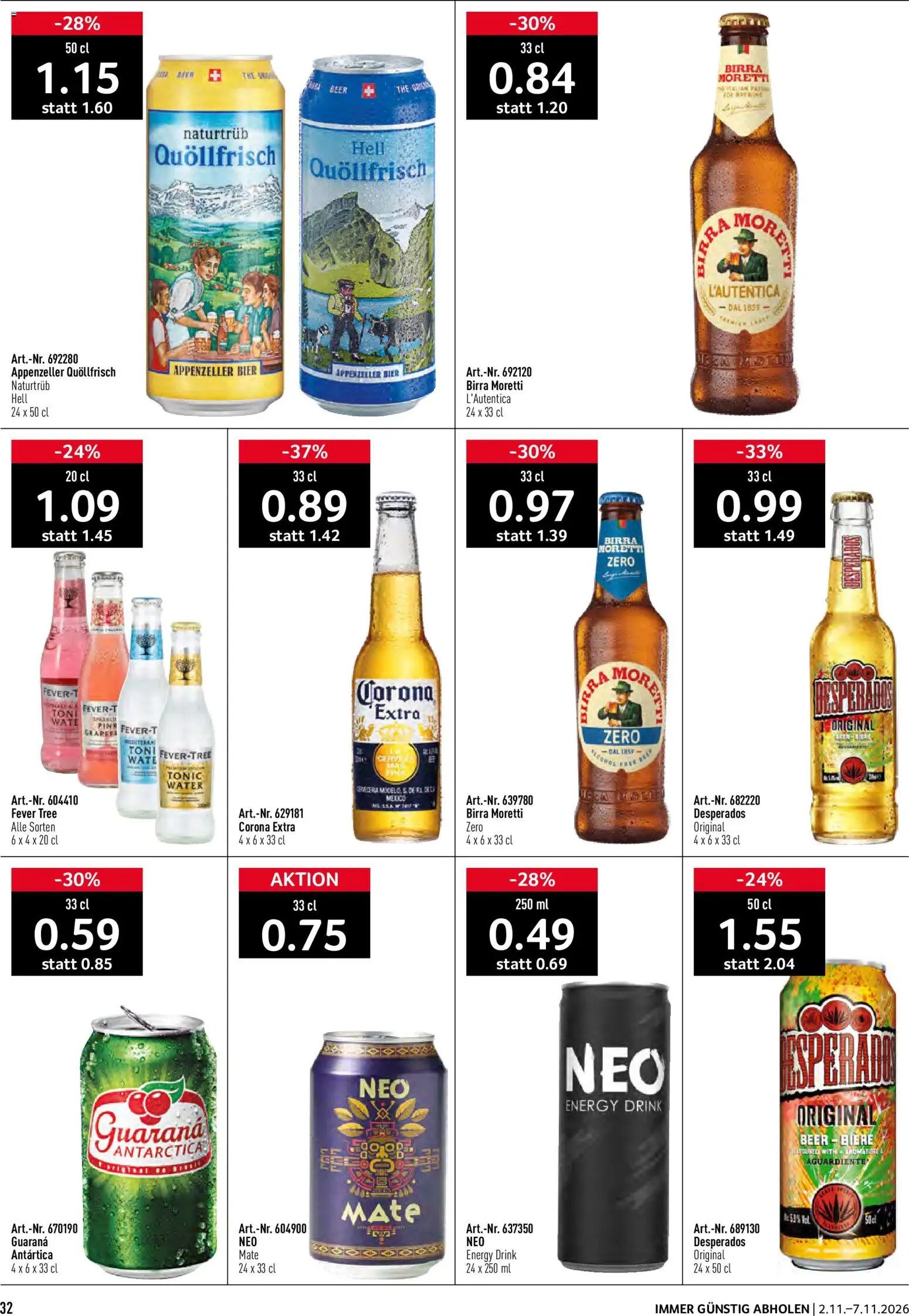 Prodega aktionen – gültig ab 02.11.2026 | Seite: 32