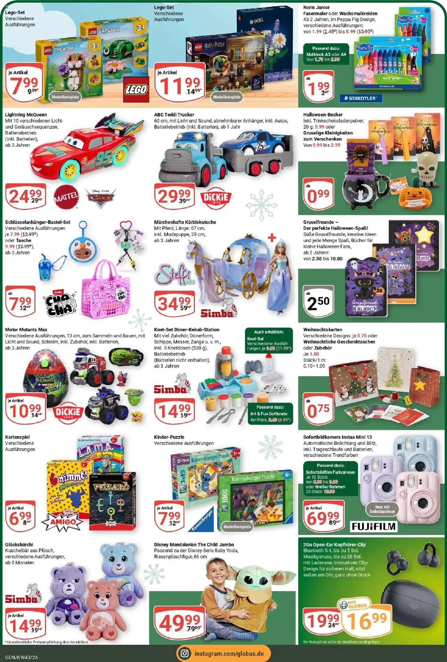 Globus Prospekt Gensingen (ab 19.10.2026) » Angebote online | Seite: 27 | Produkte: Tasche, Batterien