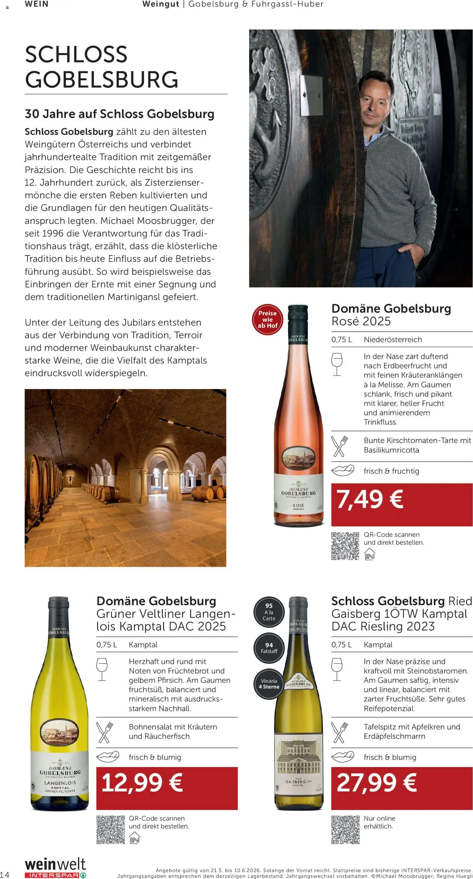 Interspar Wein Welt gültig ab 21.05.2026 | Seite: 14 | Produkte: Wein
