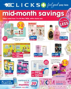 Clicks specials catalogue – valid from 07.05.2026