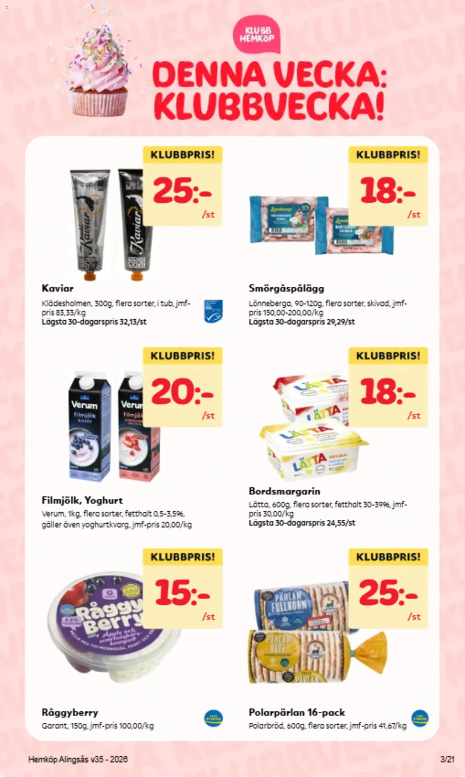 Hemköp reklamblad aktuell från 24/08/2026 | Sida: 3