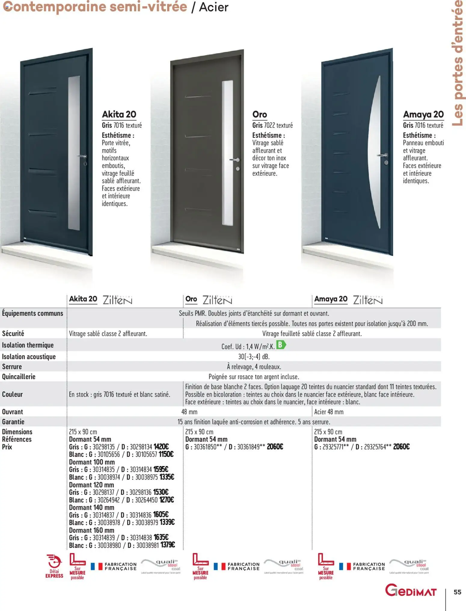 {H1} | Page: 55 | Produits: Base, Porte, Portes