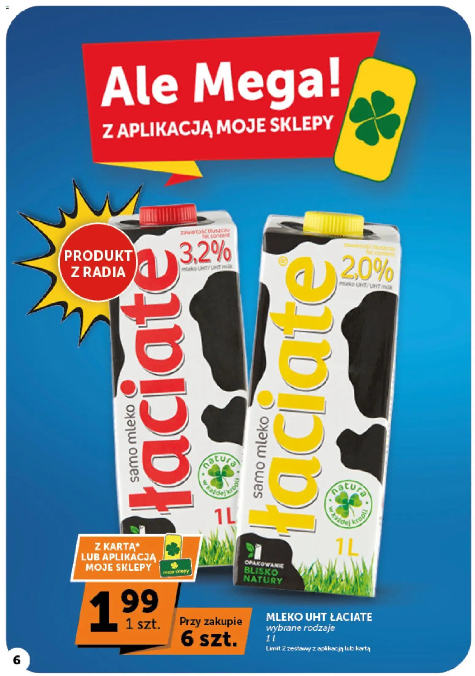 ABC gazetka - Market od 01.10.2026 | Strona: 6 | Produkty: Karta, Mleko, Mleko UHT